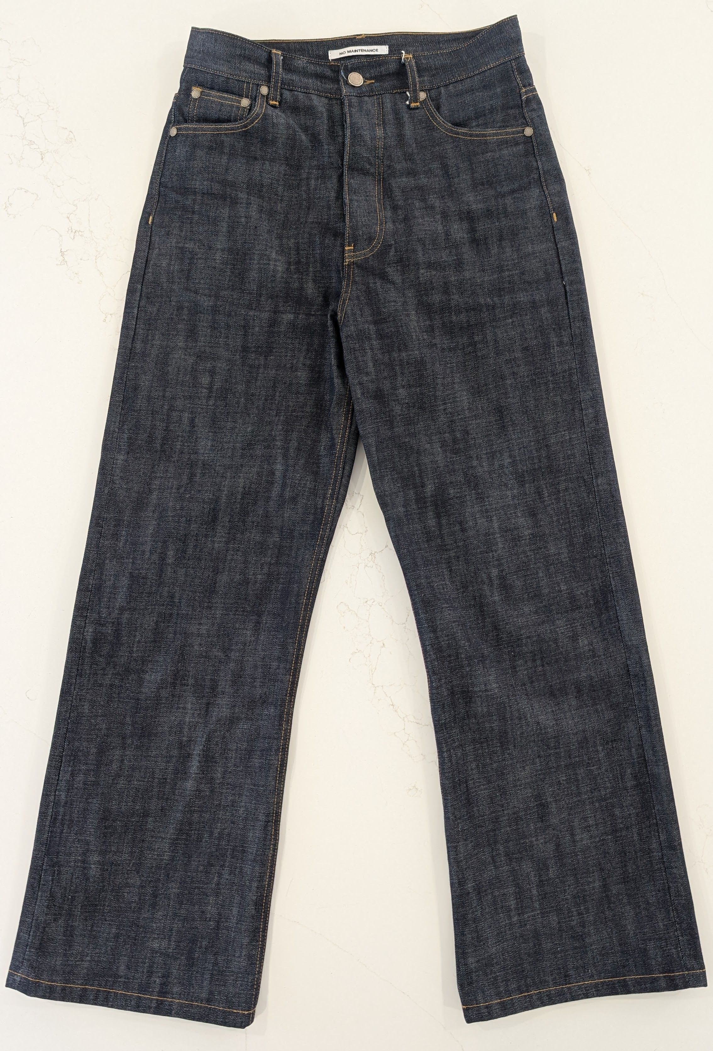 No Maintenance Selvedge Light-Wash Japanese Baggy Denim | Grailed