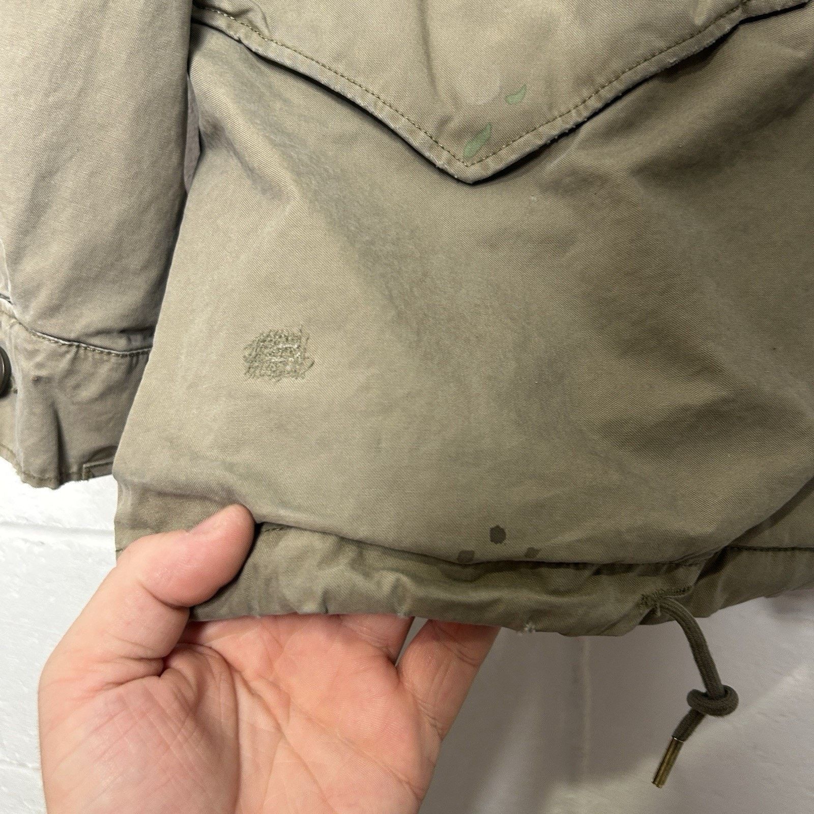Polo Ralph Lauren VTG Polo Ralph Lauren Military Army Fatigue Jacket “Khaki" Size US S / EU 44-46 / 1 - 12 Thumbnail