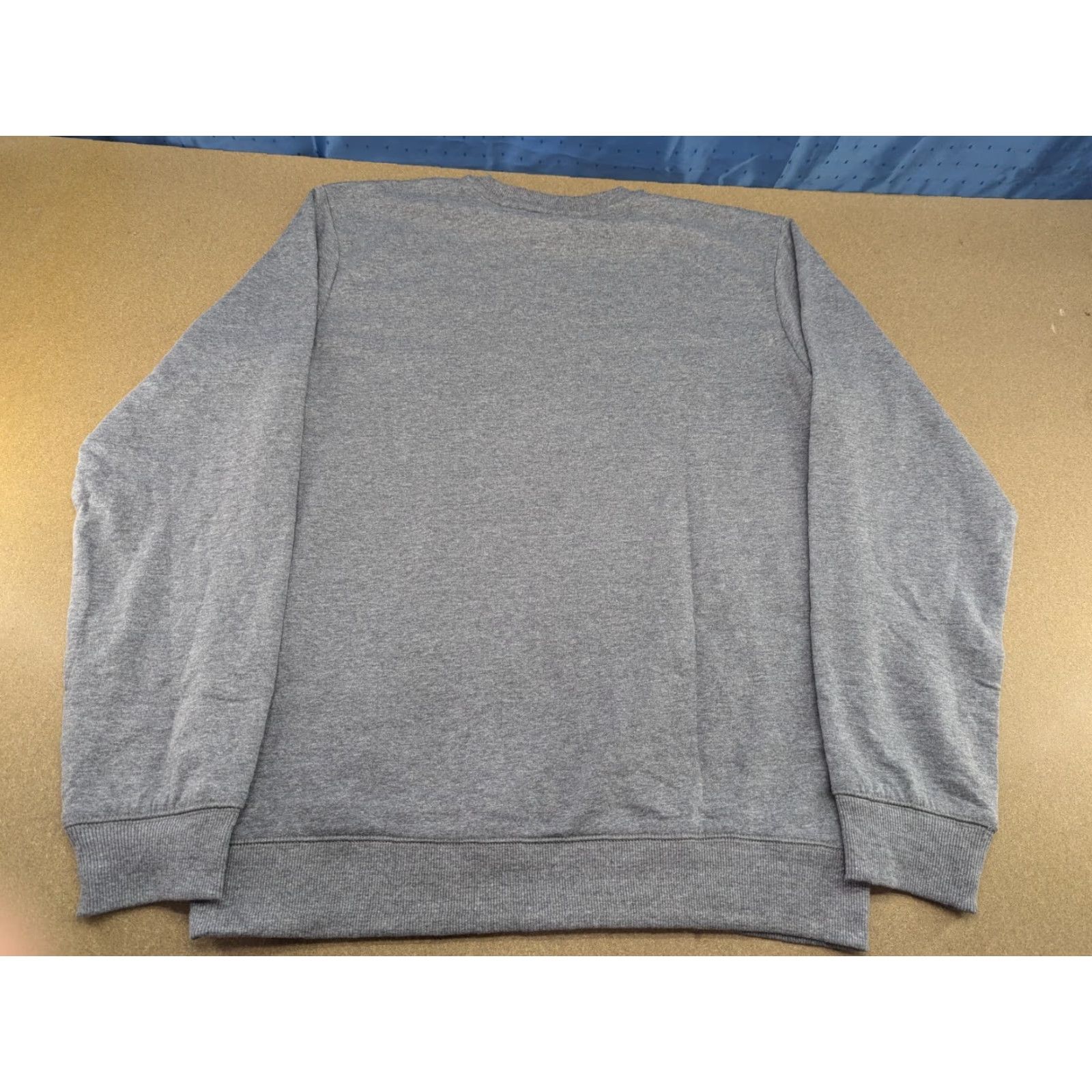 Napapijri Napapijri Mens Sweatshirt XL Crewneck Gray Antarctic Research Program Cotton Mil Moisture Wicking Regular Knit Pullover Men Size US XL / EU 56 / 4 - 2 Thumbnail