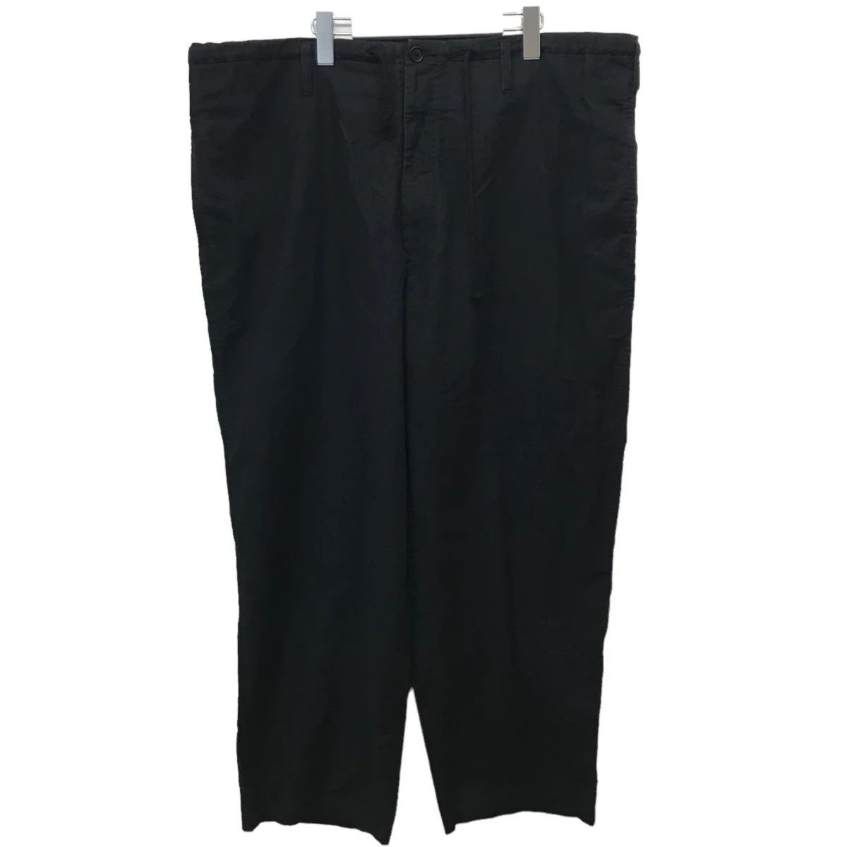 image of Black Scandal Yohji Yamamoto 20Aw Bs Himo P String Pants in Dark Navy, Men's (Size 41)