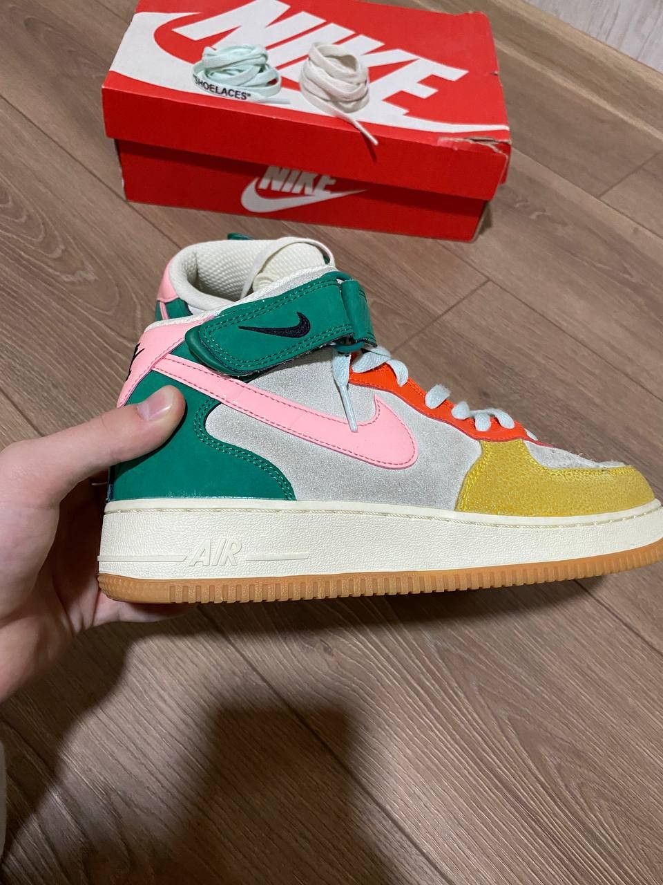 Nike glamour Nike Air Force 1 Mid NH Shoes Coconut Size US 8.5 / EU 41-42 - 13 Thumbnail
