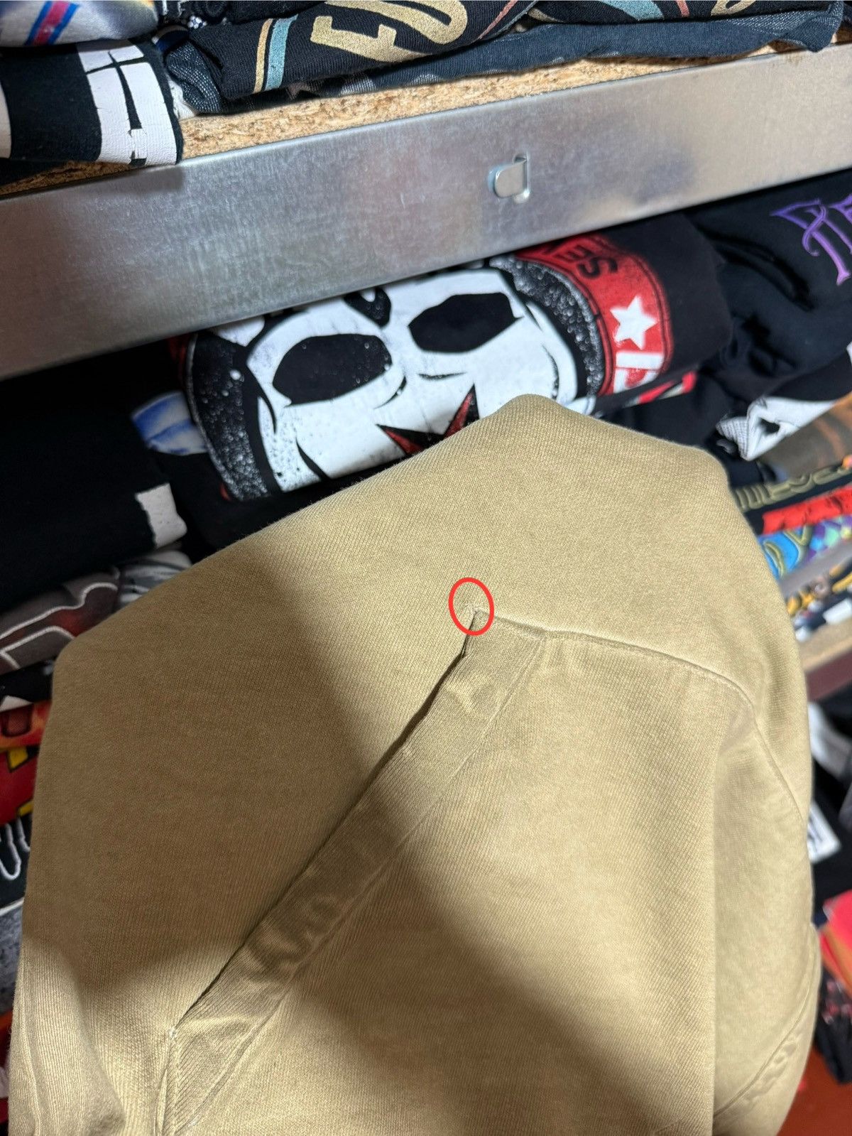 1017 ALYX 9SM Rare Luxury 1017 ALYX 9SM Tan Pullover W/ Prints Hoodie Y2K Size US L / EU 52-54 / 3 - 14 Thumbnail