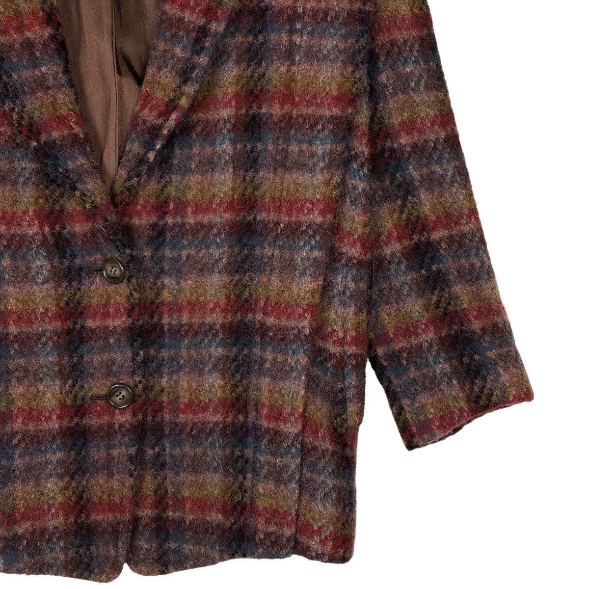 Japanese Brand Vintage Wool Jacket Double Breast Margit Brandt IsseyMiyake Size US M / EU 48-50 / 2 - 5 Thumbnail