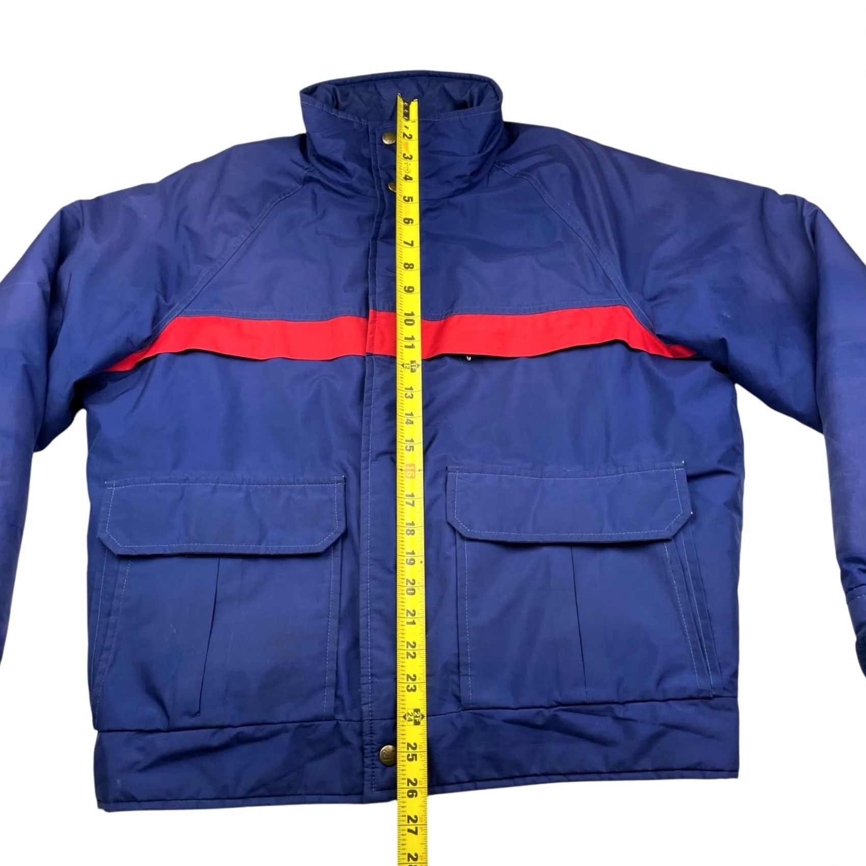 Vintage VINTAGE Woolrich Men’s Gore-Tex Jacket Blue/Red • USA • Large L Jacket Adult Men Size US L / EU 52-54 / 3 - 5 Thumbnail