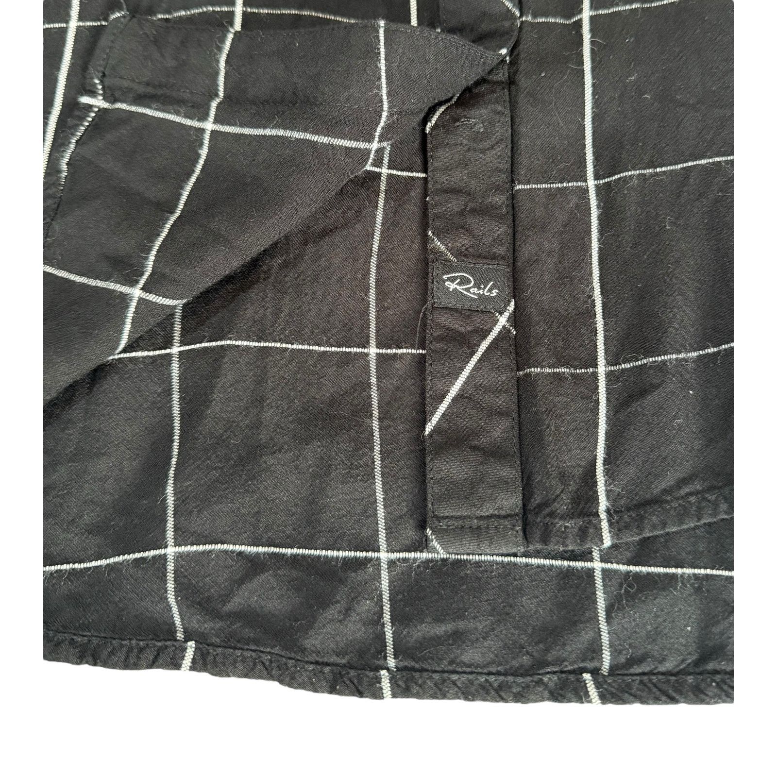Rails Rails Hunter Shirt Collared Button Down Grid Pattern Small Size S / US 4 / IT 40 - 9 Thumbnail
