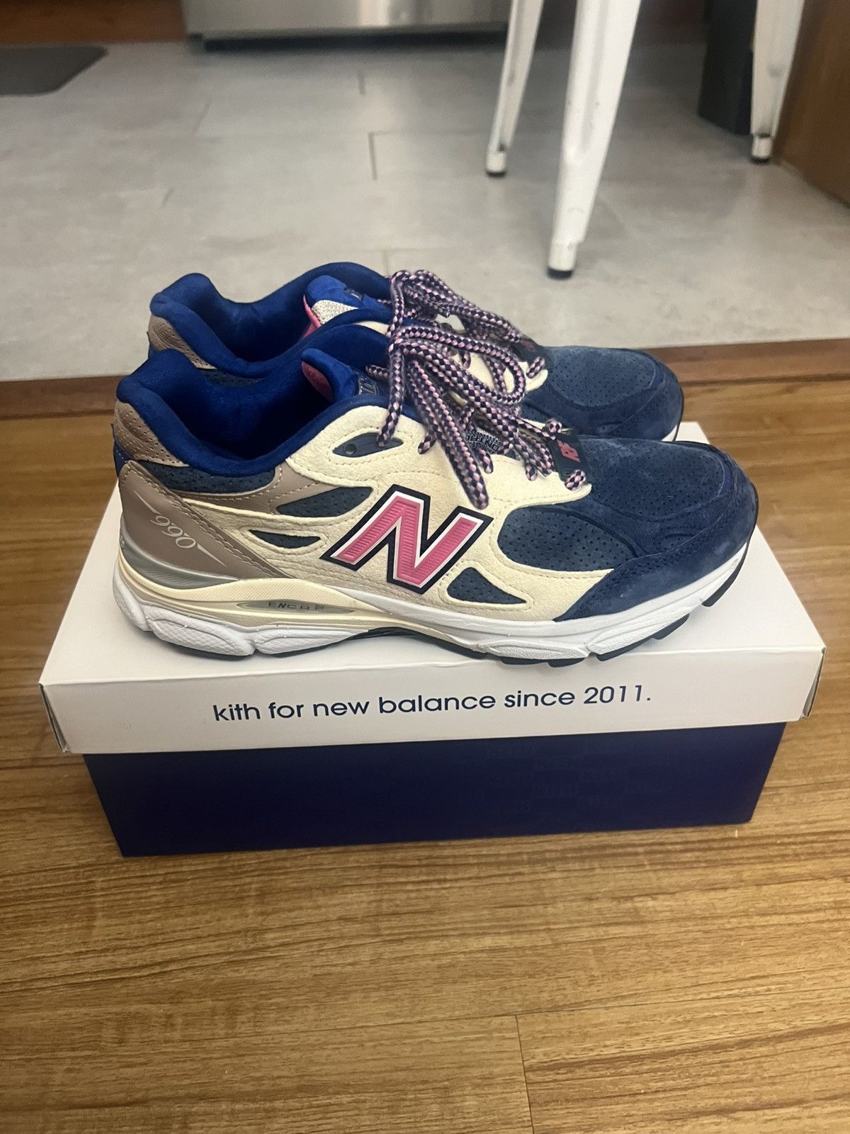 Kith × New Balance Kith x New Balance Ronnie Fieg 990 Size US 6.5 / EU 39-40 - 2 Thumbnail