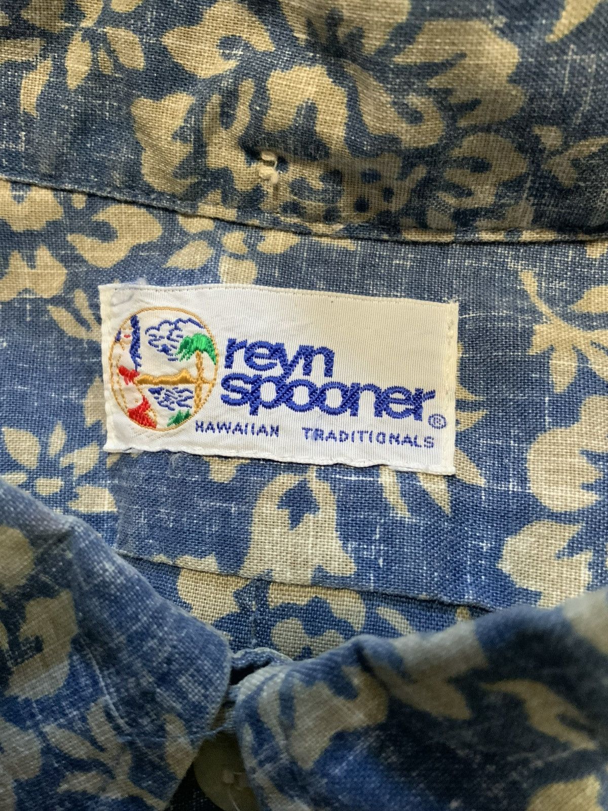 Reyn Spooner Vintage Reyn Spooner Reverse Print 1/4 Button Camp Shirt Size US L / EU 52-54 / 3 - 6 Thumbnail