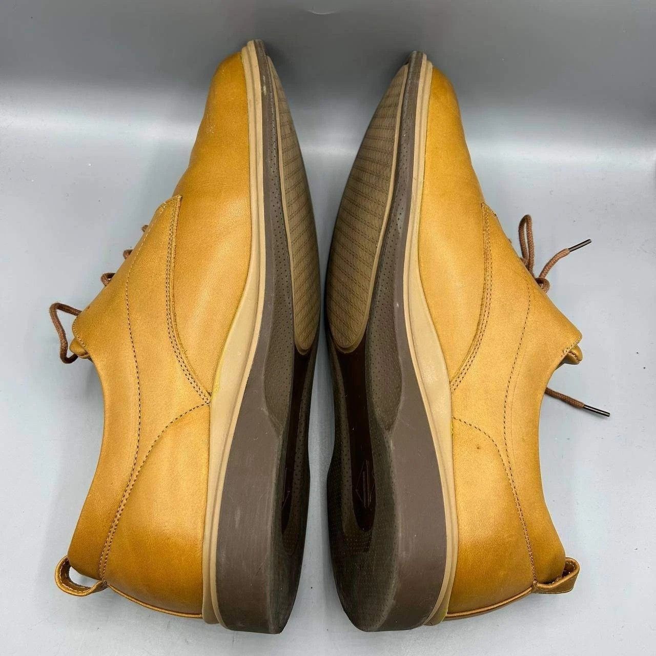 Other Amberjack The Original Derby Shoes Men Leather Honey Tan 12 Size US 12 / EU 45 - 4 Thumbnail