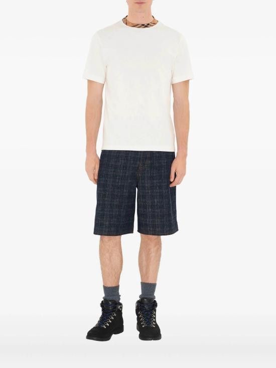 Burberry BURBERRY Men T-Shirts 8110100 B7078 WHITE Size US S / EU 44-46 / 1 - 1 Thumbnail