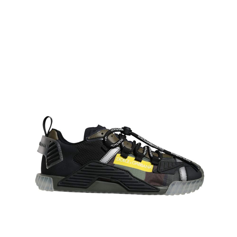 Dolce & Gabbana Dolce & Gabbana Multicolor Lace Up Low Top NS1 Sneakers Shoe Size US 6 / EU 39 - 1 Thumbnail