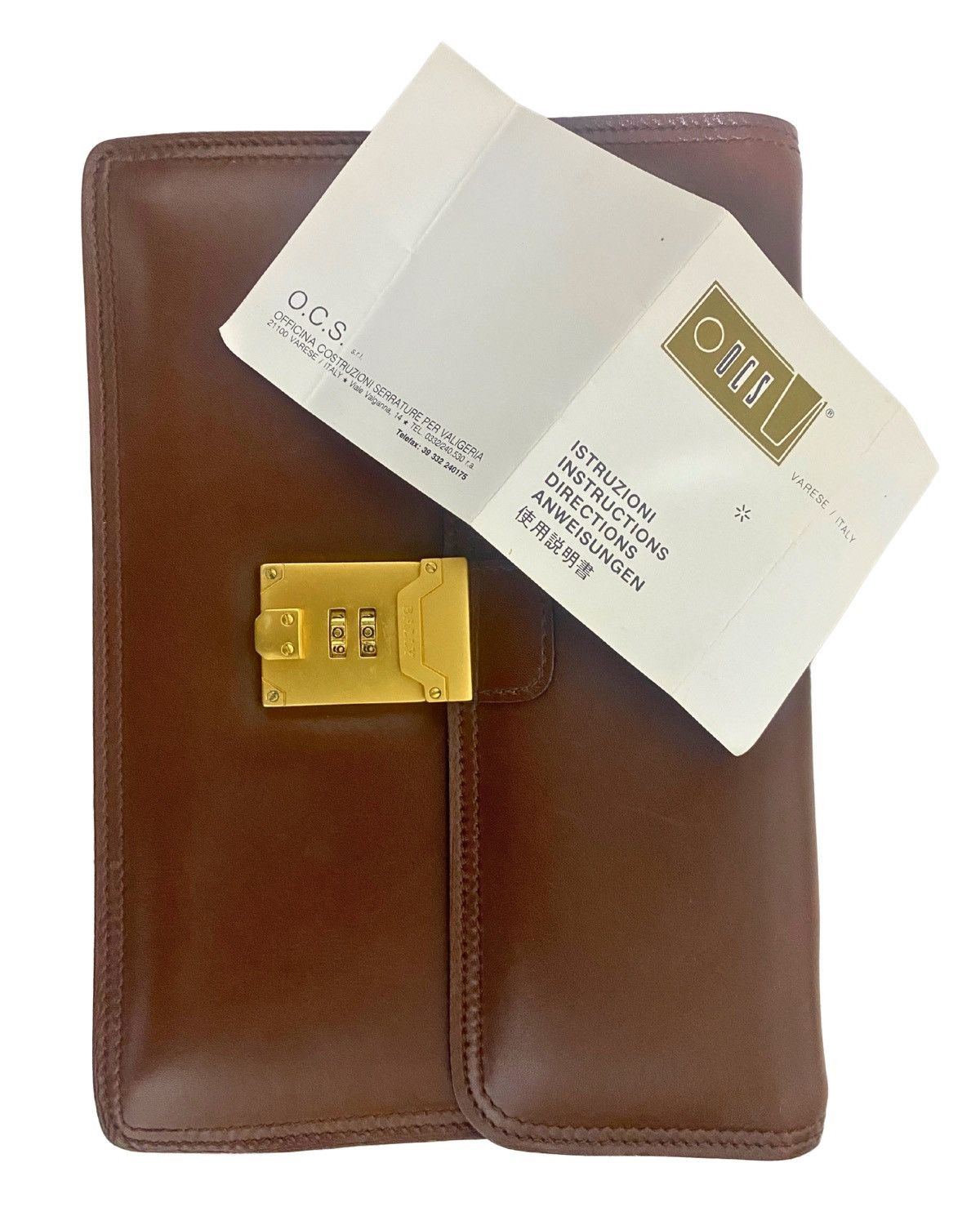 Bally × Vintage Bally Vintage leather clutch Size 46 - 7 Thumbnail