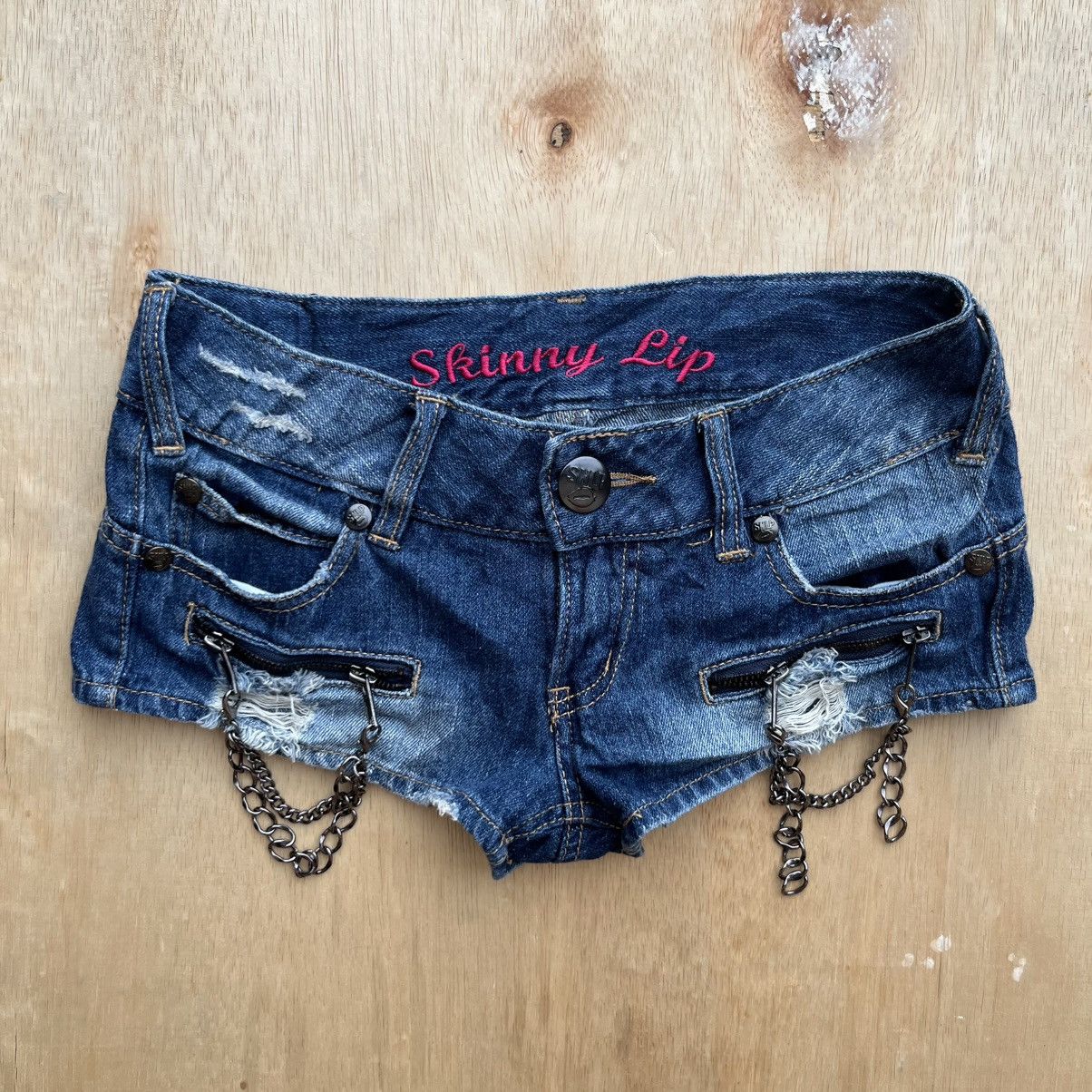 Japanese Brand SKINNY LIP DENIM JAPANESE BRAND BONDAGE MADPUNK LIKE LGB Size 30" / US 8 / IT 44 - 1 Thumbnail