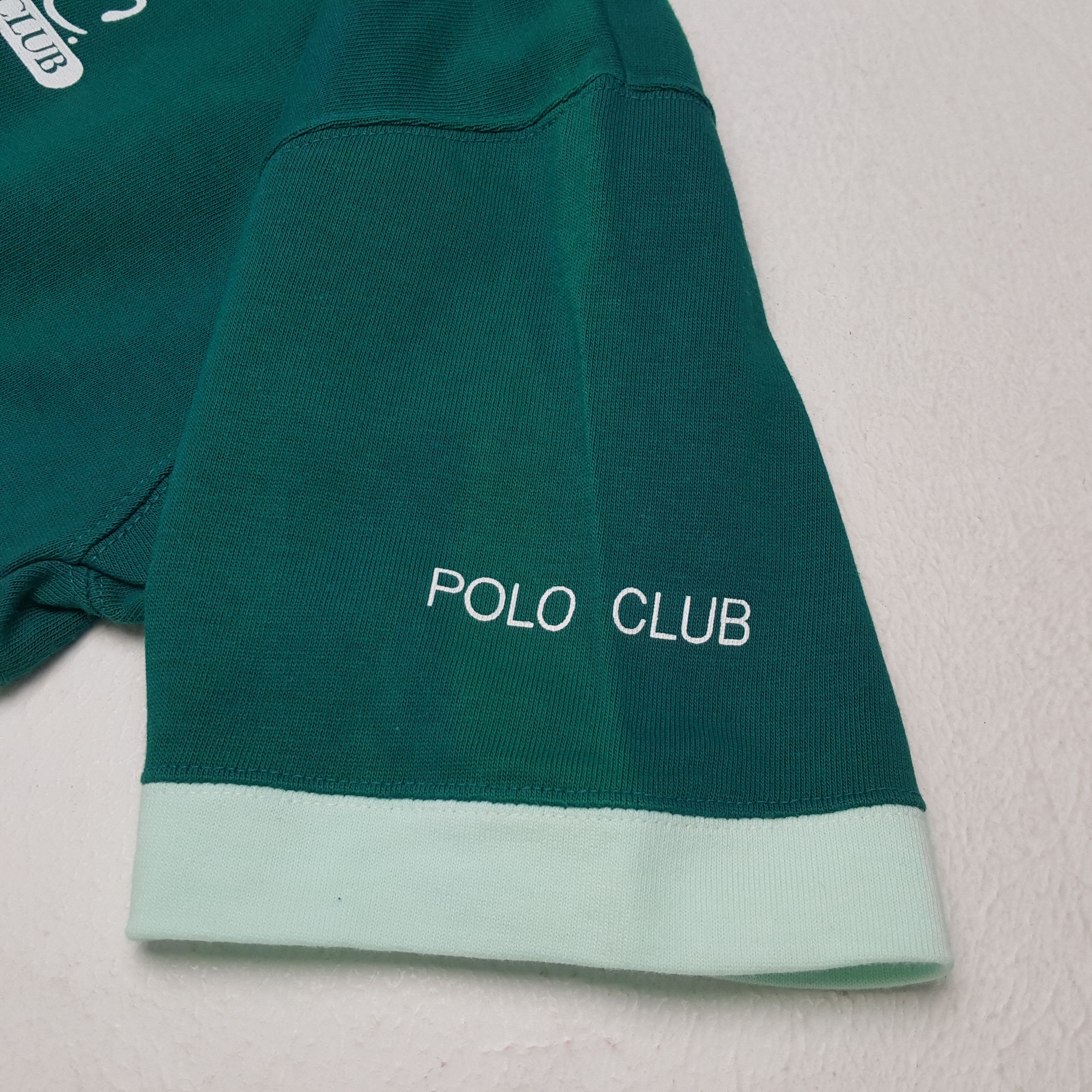 Beverly Hills Polo Club × Vintage POLO CLUB Center Spellout Logo Design Polos Size US L / EU 52-54 / 3 - 5 Thumbnail