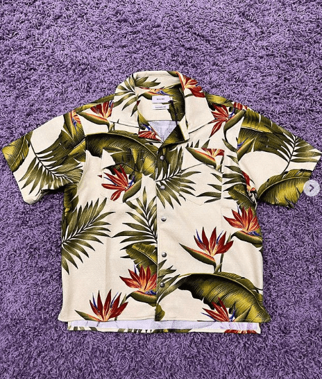 Rhude o1c11t2y1123 Multicolored Cotton Snap Closure in Multicolor Size US XL / EU 56 / 4 - 1 Preview