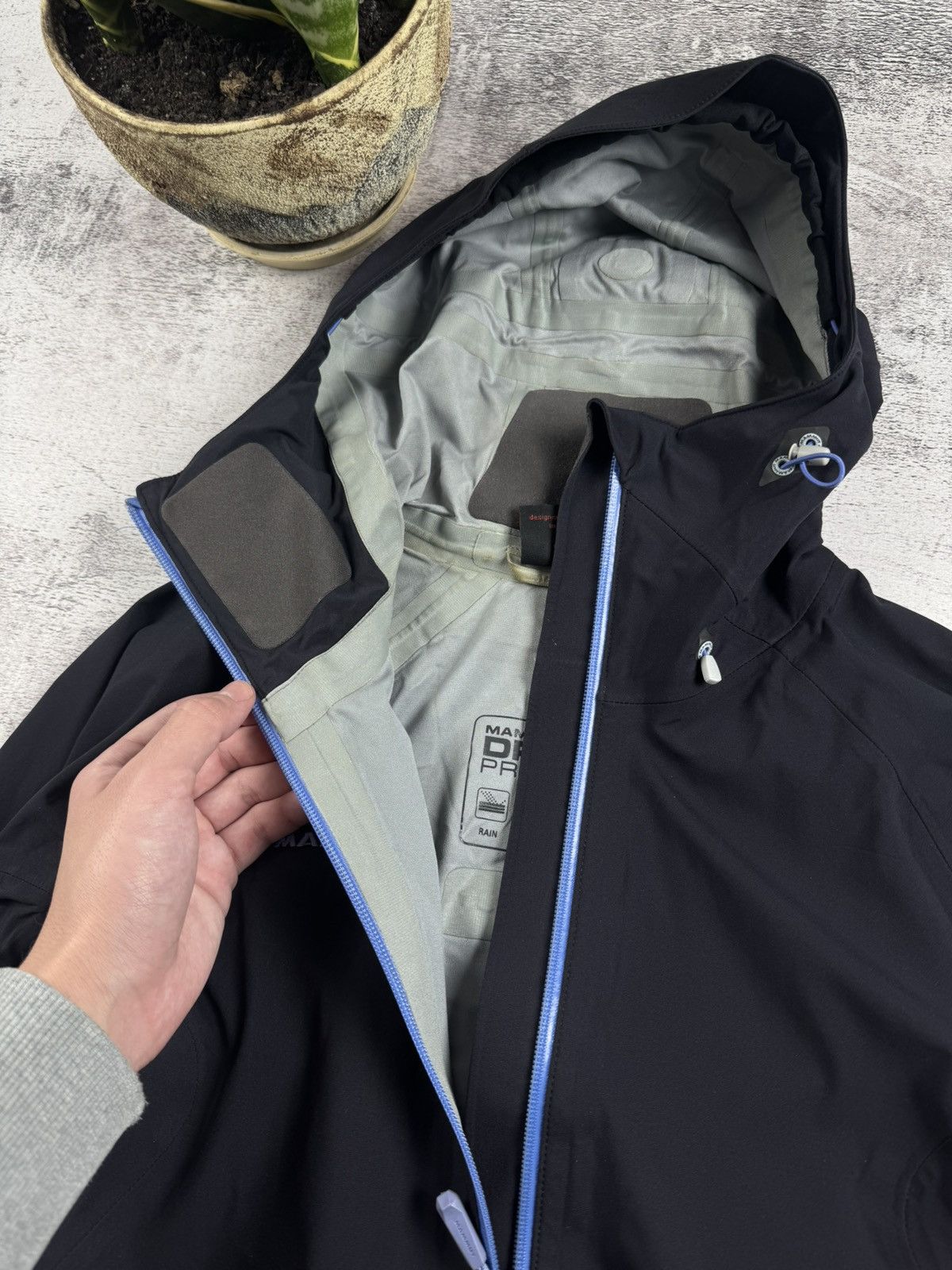 Mammut Mammut DryTech Premium Windbreaker Zip Bomber Light Jacket Size US L / EU 52-54 / 3 - 11 Thumbnail