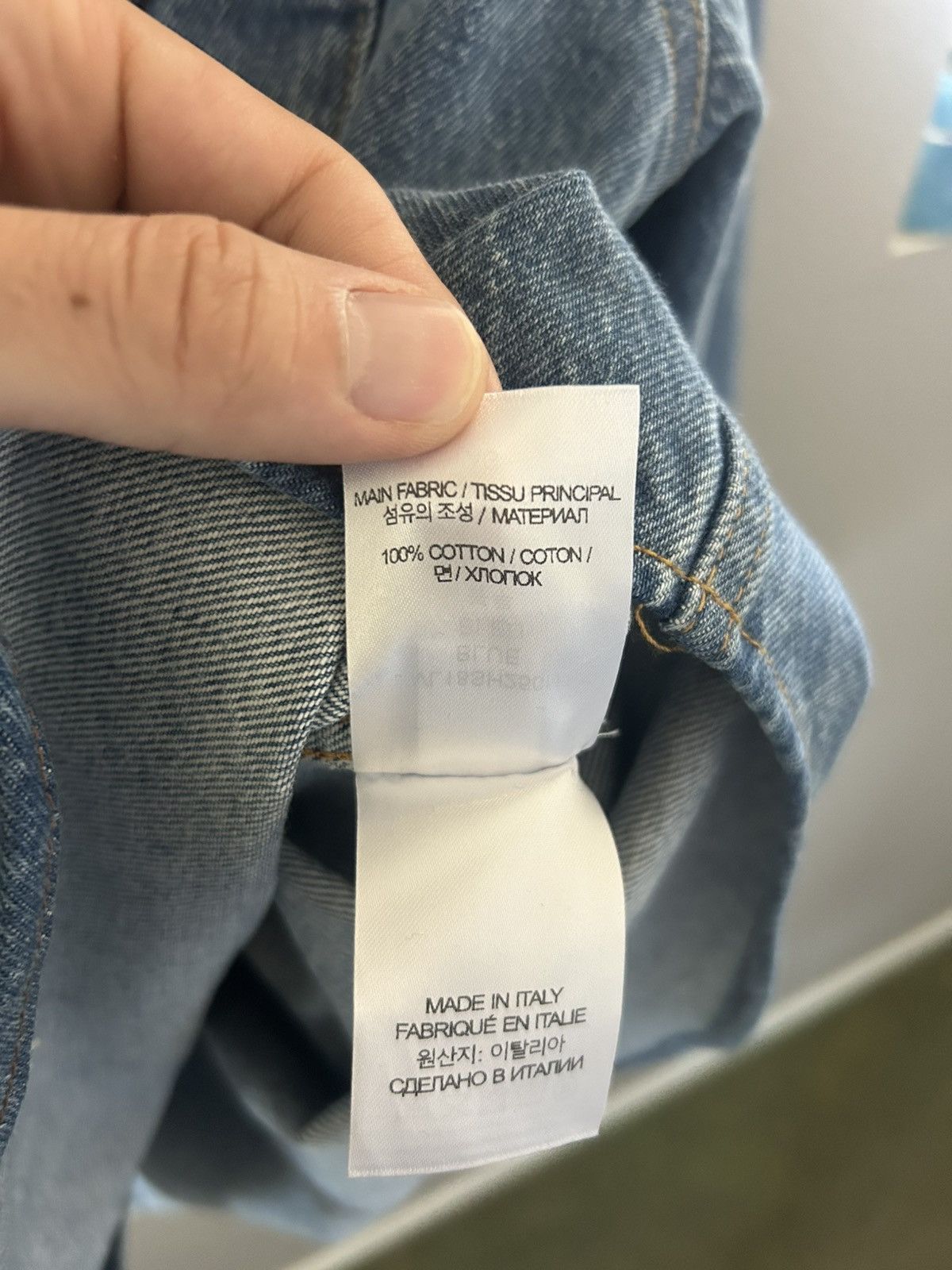 VTMNTS VTMNTS Western Denim Shirt Size US L / EU 52-54 / 3 - 9 Thumbnail