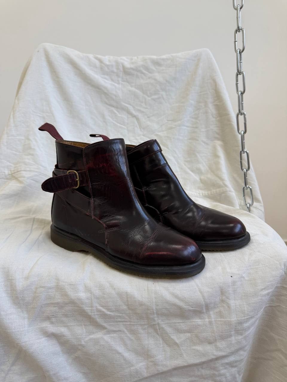 Dr. Martens D.r. Martens Women Leather Luxury Chelsea Ankle Y2K Size US 6 / IT 36 - 1 Thumbnail