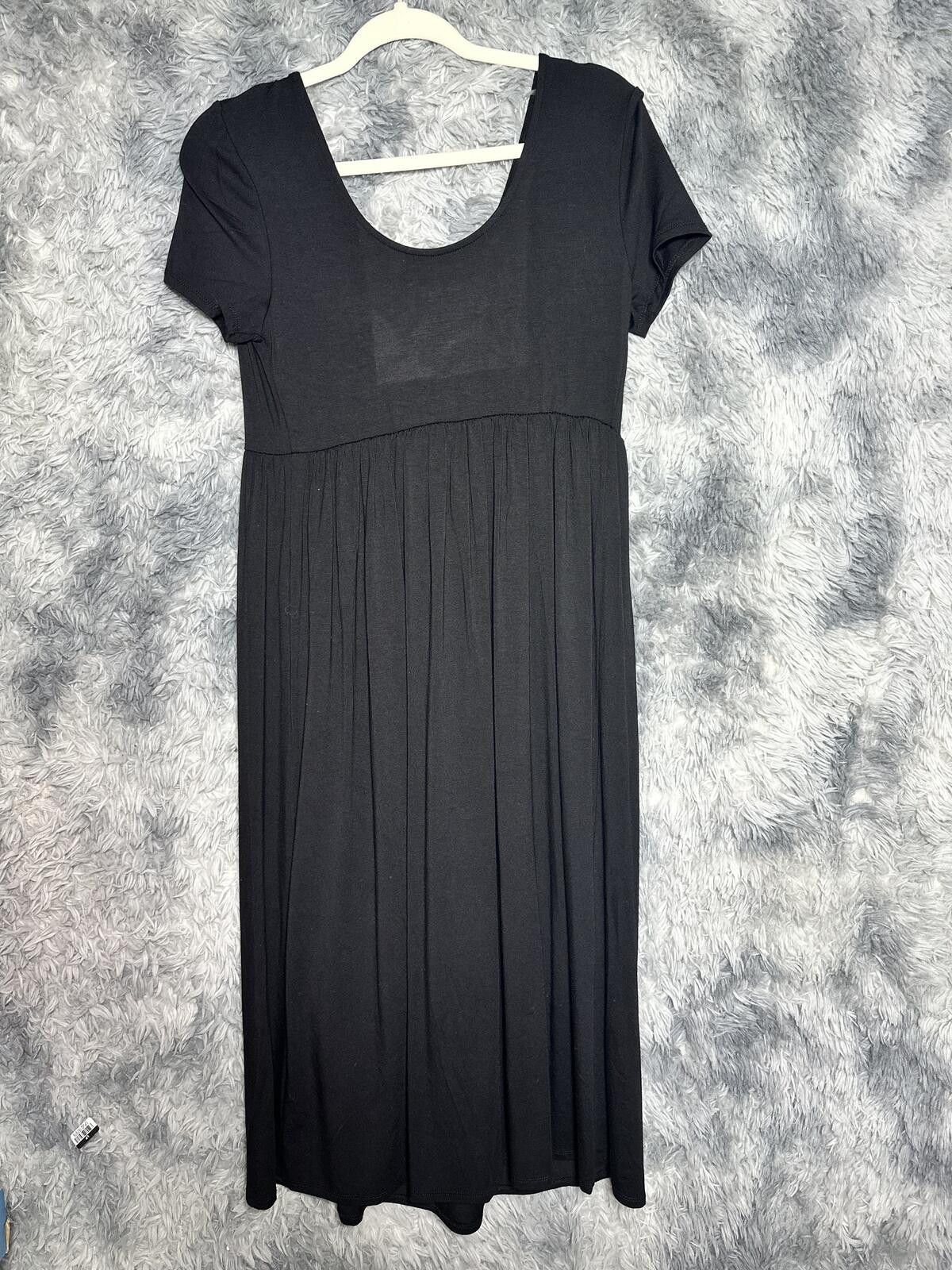 Isabel Marant Isabel Black Short Sleeve Maxi Dress Size S Size S / US 4 / IT 40 - 6 Thumbnail