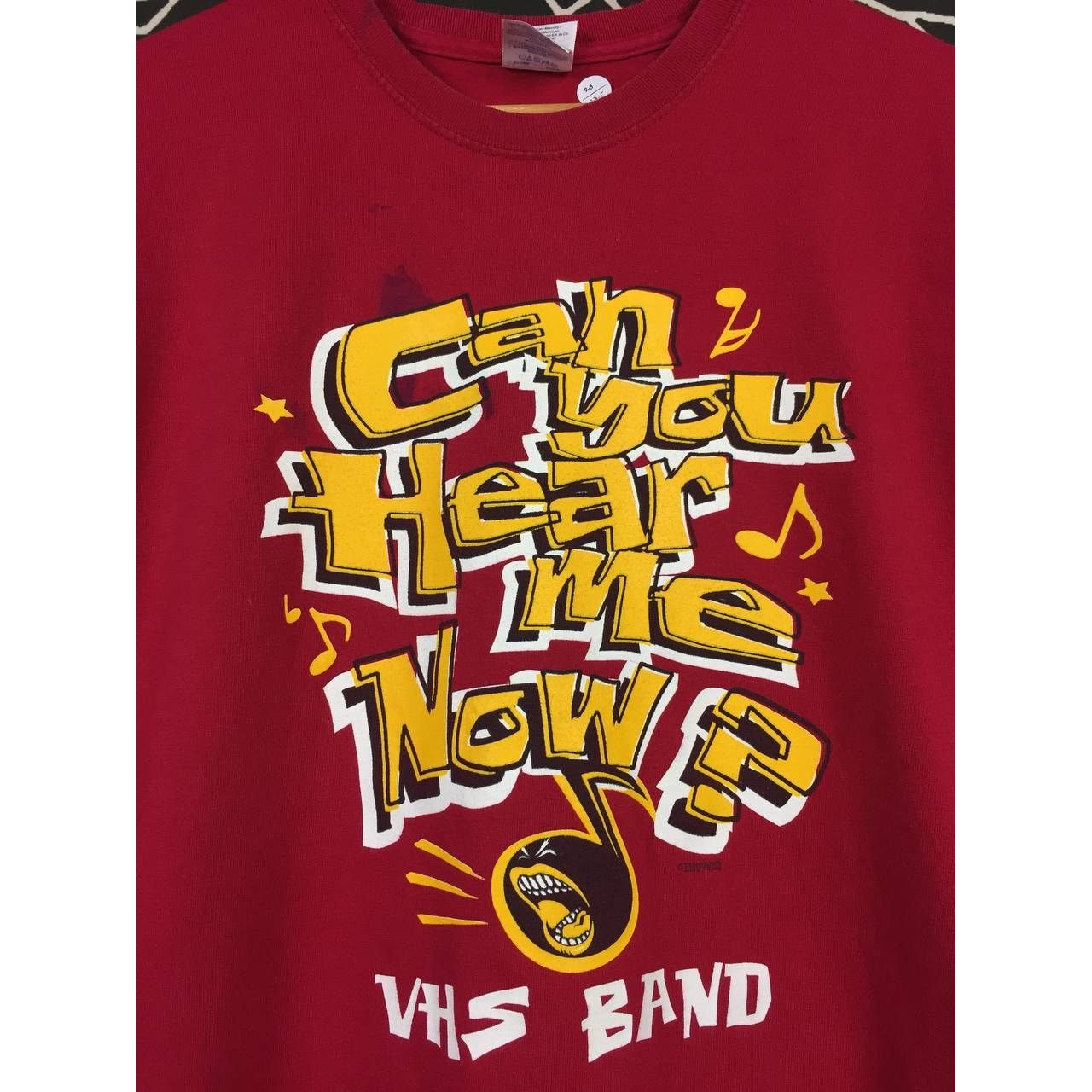 Gildan VHS Band Musical Explosion Can You Hear Me Now Tee Size US M / EU 48-50 / 2 - 3 Thumbnail