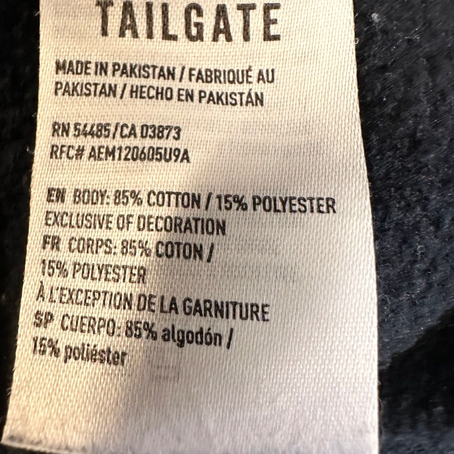 Vintage Tailgate England Patriots Sweater Mens Medium Blue Crew Neck Pullover Sweatshirt Tailgate Size US M / EU 48-50 / 2 - 6 Thumbnail