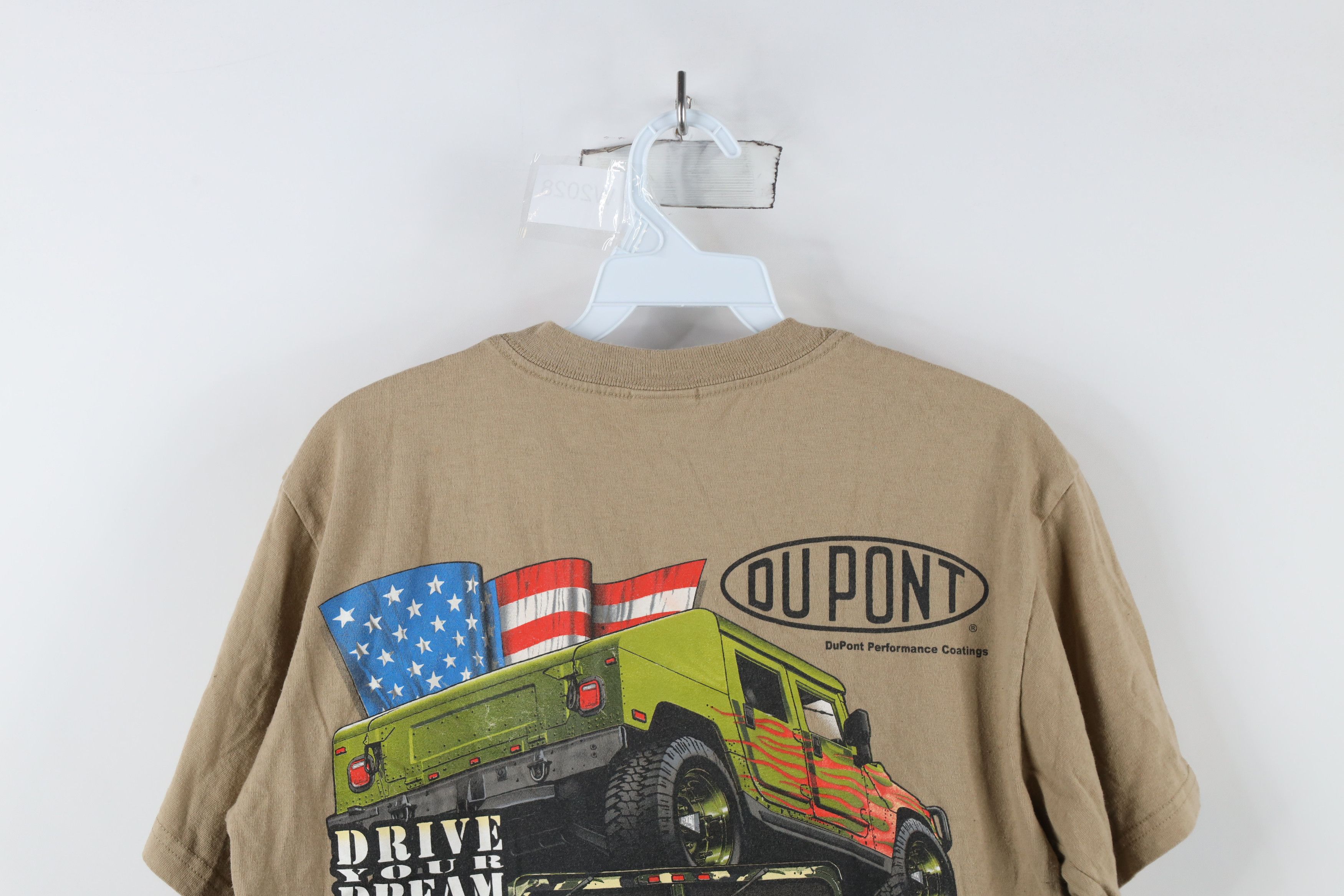 Vintage Vintage Spell Du Pont Car Paint Short Sleeve T-Shirt Beige Size US M / EU 48-50 / 2 - 14 Thumbnail