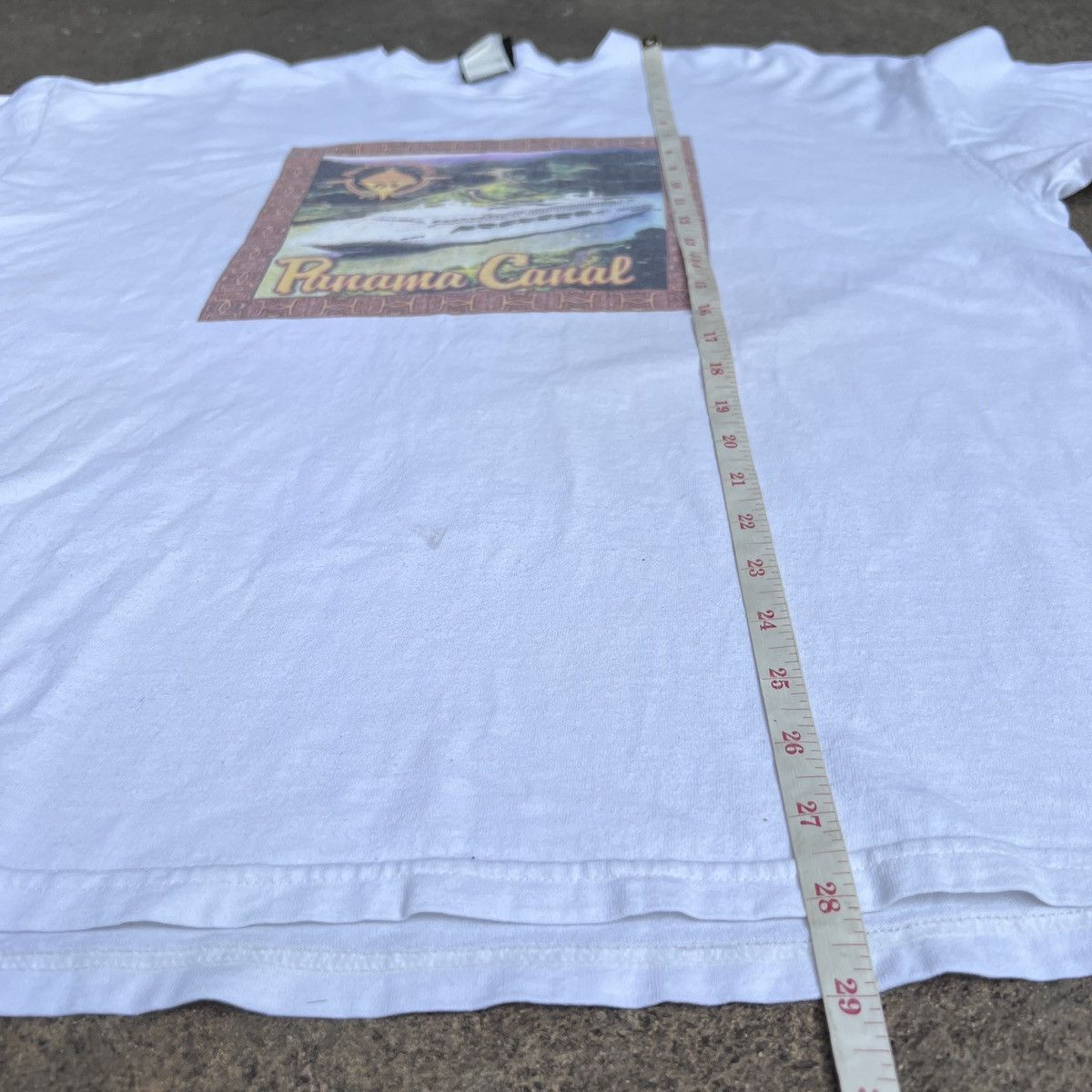 Giant × Vintage Vintage Princess cruises Panama Canal Promo Tee XL Art Size US XL / EU 56 / 4 - 9 Thumbnail