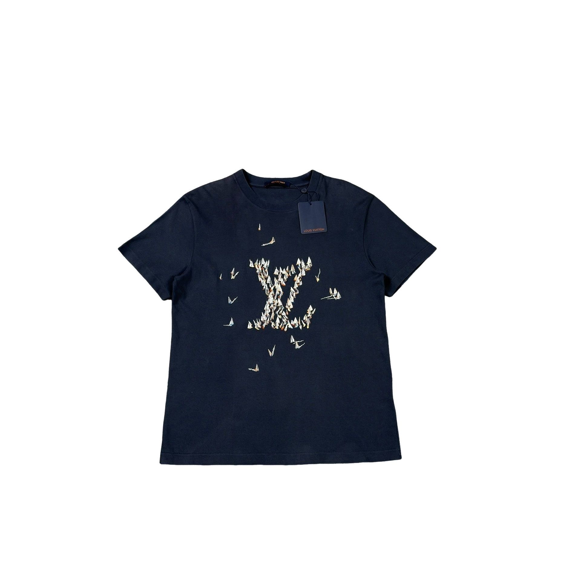 Louis Vuitton Louis Vuitton Sailboat Embroidery T-Shirt Size M Size US M / EU 48-50 / 2 - 1 Thumbnail