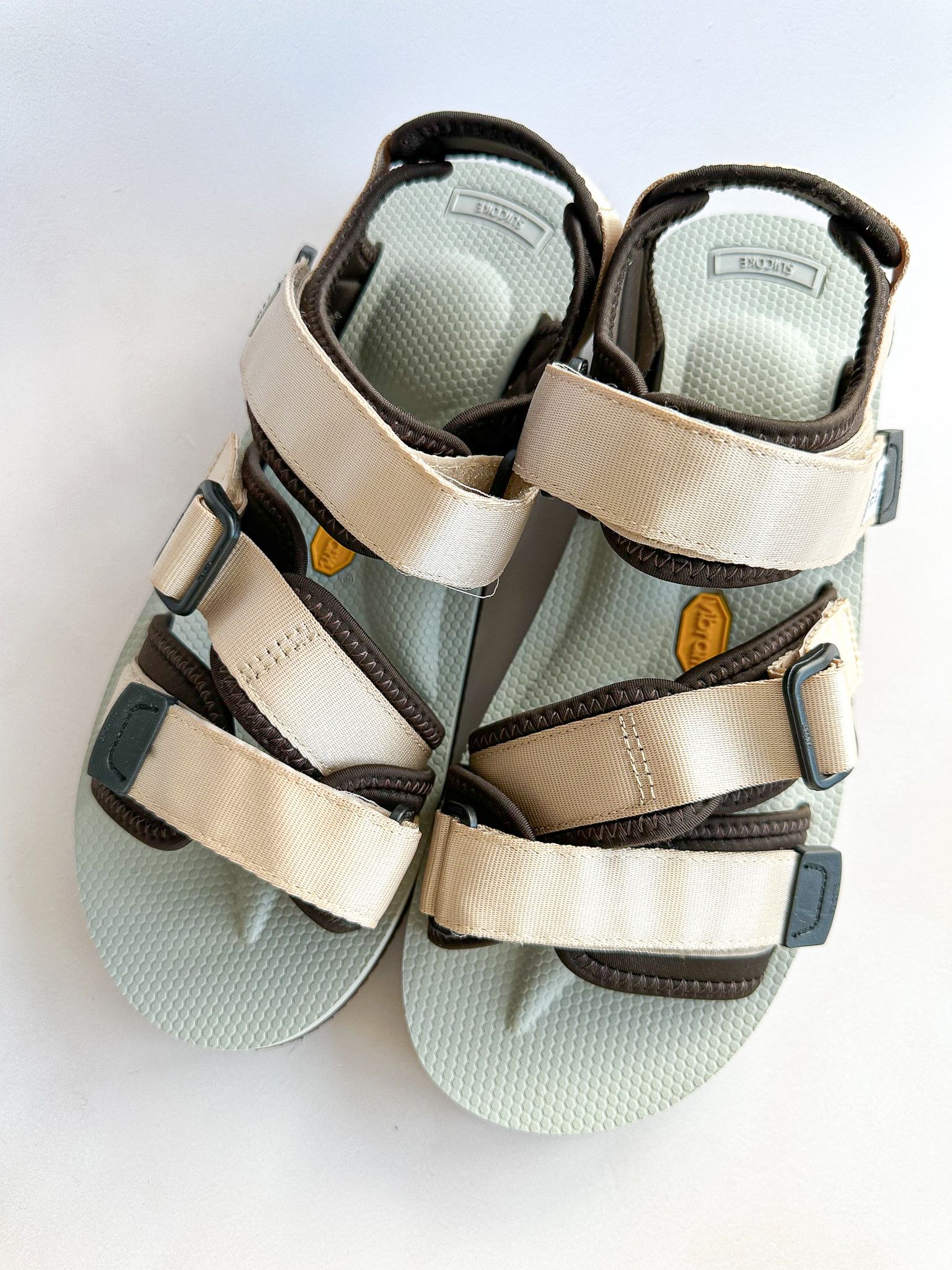 Suicoke Suicoke Brown Beige Depa-Cab Sandals Size US 10 / EU 43 - 3 Thumbnail