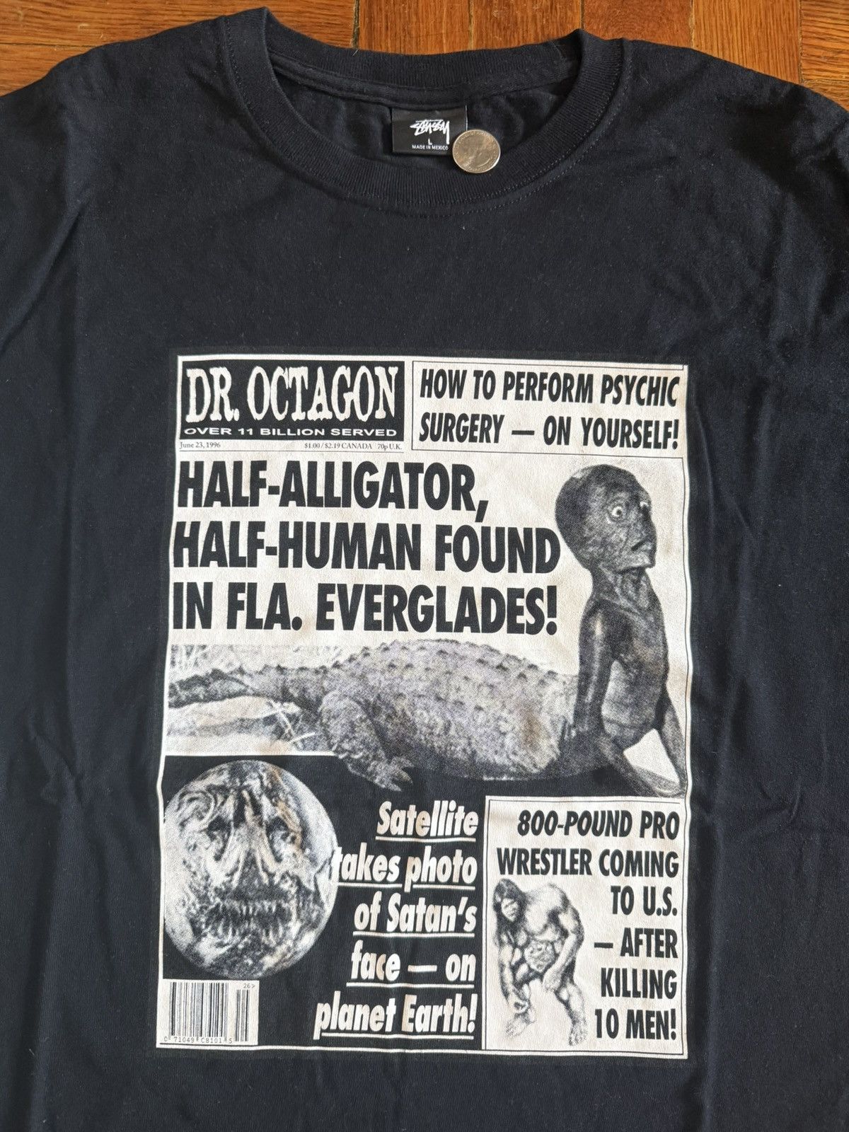 Stussy Stussy T-Shirt Newsprint Size US L / EU 52-54 / 3 - 1 Thumbnail