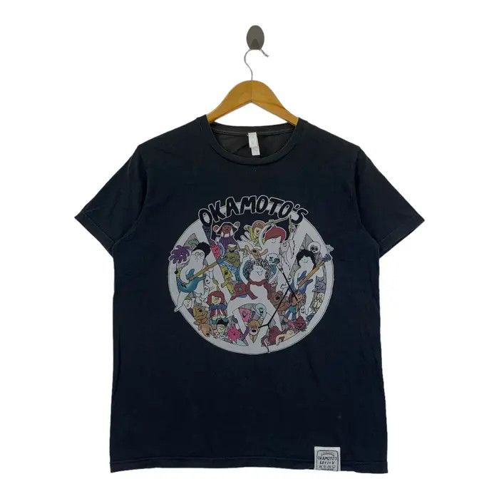 Vintage BAND OKAMOTO’S JAPAN Rock 5th Anniversary Tee Shirt Size US M / EU 48-50 / 2 - 1 Thumbnail