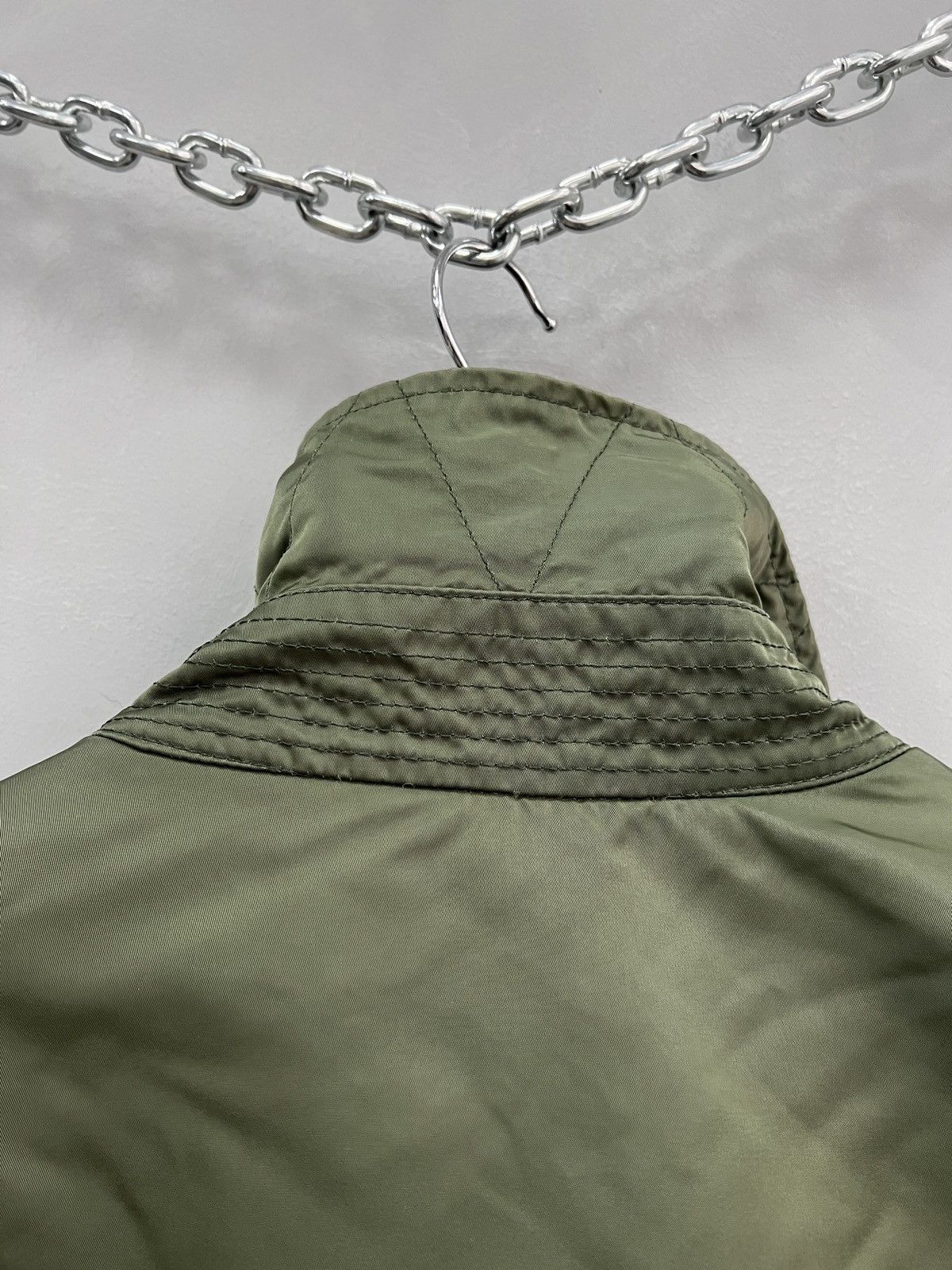 Other 90s CWU MA-1 olive alpha industries bomber jacket rare Size US L / EU 52-54 / 3 - 15 Thumbnail