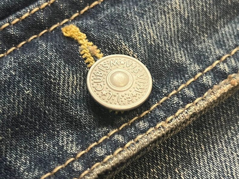 Visvim Visvim visvim Denim Jacket with Snake Skin Tag-2507 Size US L / EU 52-54 / 3 - 4 Thumbnail