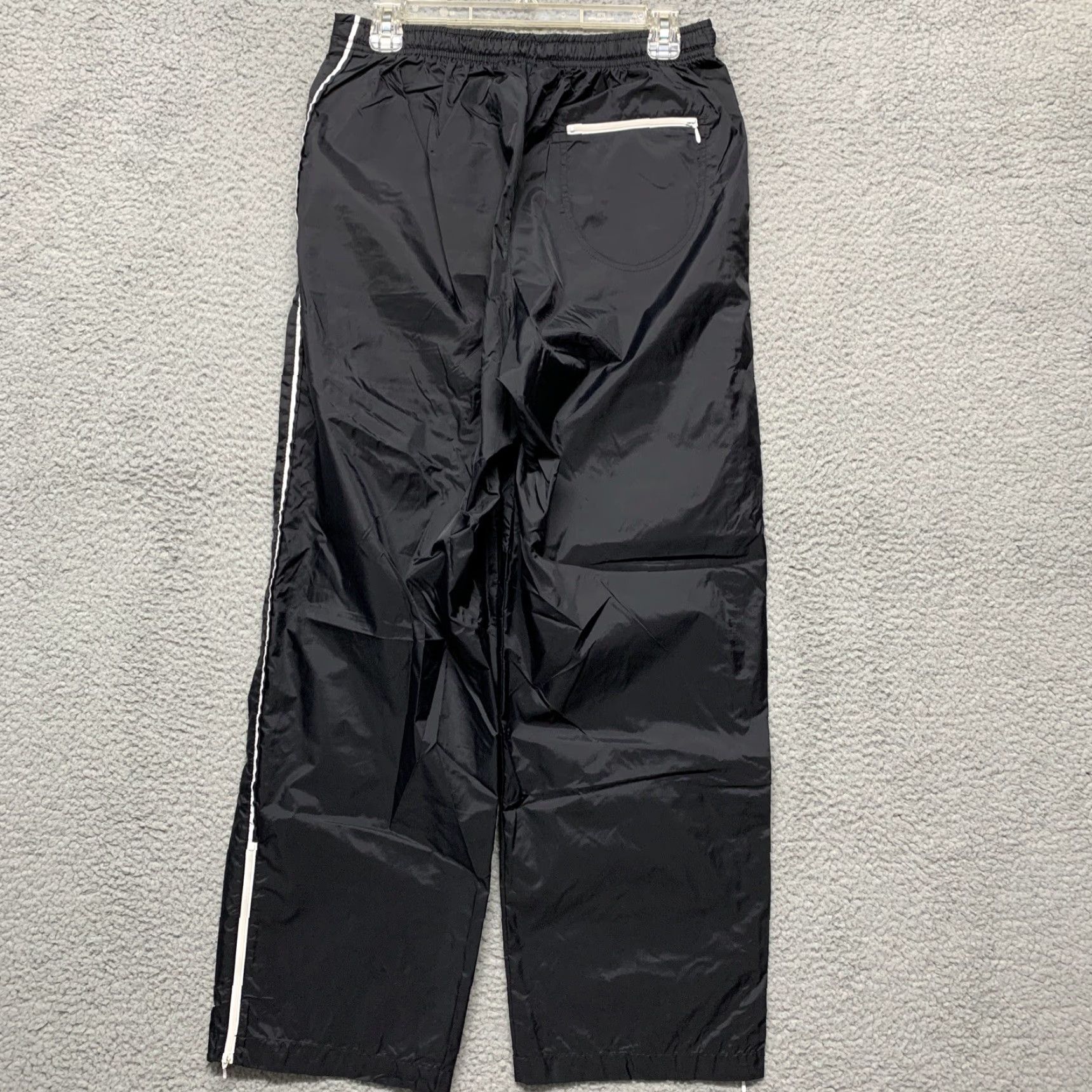 Nike Nike Running Pants Women’s Size 4/6 Black 2 Slash Pockets 8” Zipper at Ankle Size 27" / US 4 / IT 40 - 4 Thumbnail