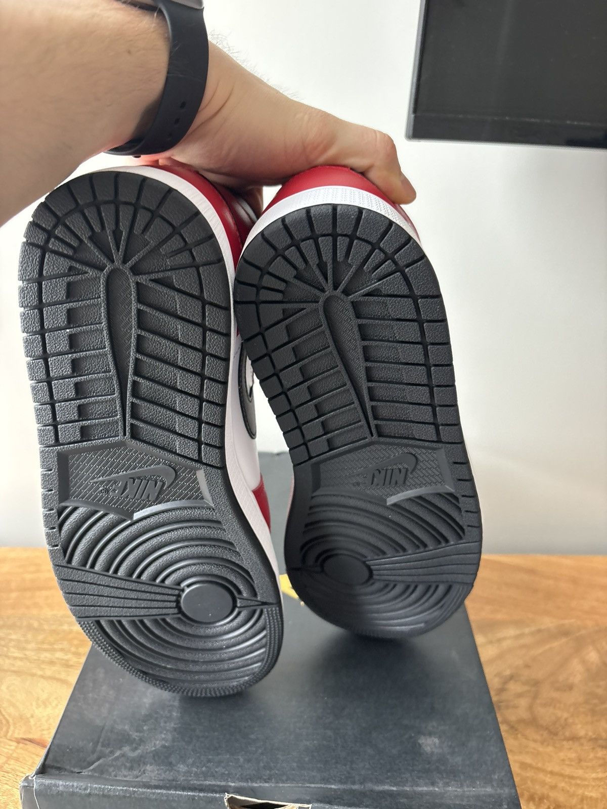 Nike Nike Air Mid 1 “Black / Gym Red” Size US 9.5 / EU 42-43 - 10 Thumbnail