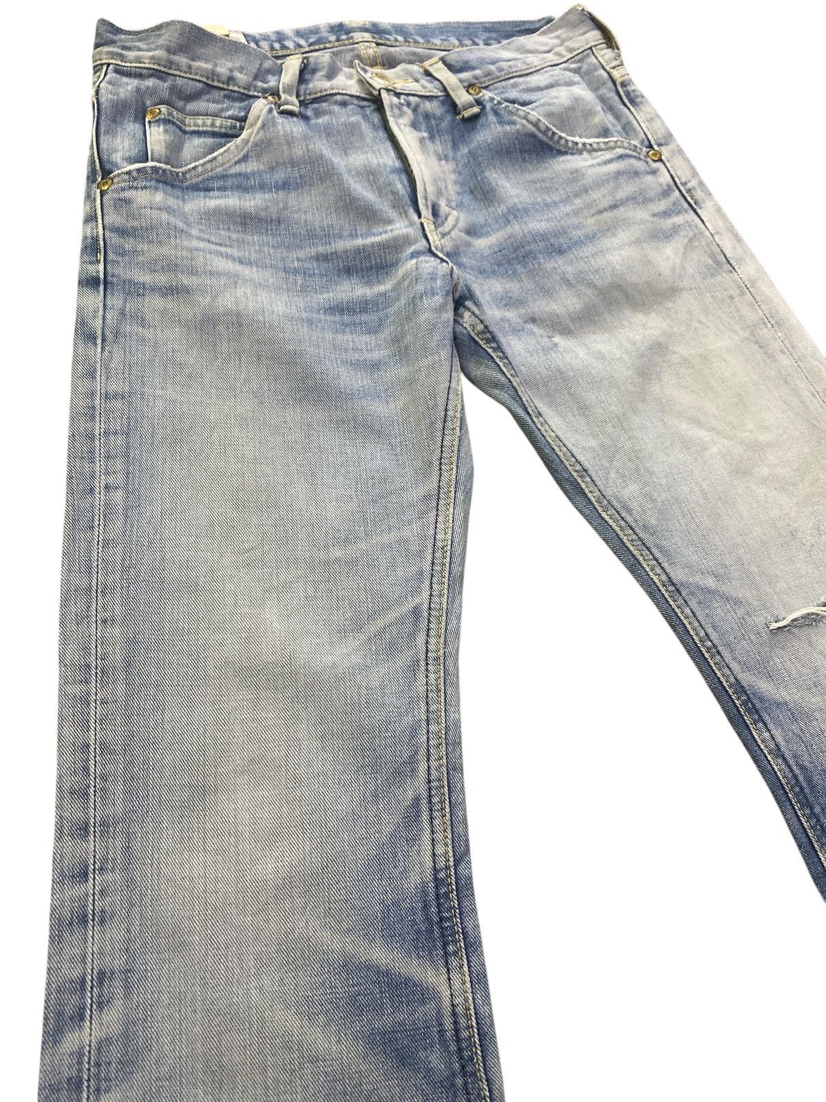 Lee × Vintage Flared Jeans Vintage Lee Riders Distressed Denim Size US 30 / EU 46 - 10 Thumbnail