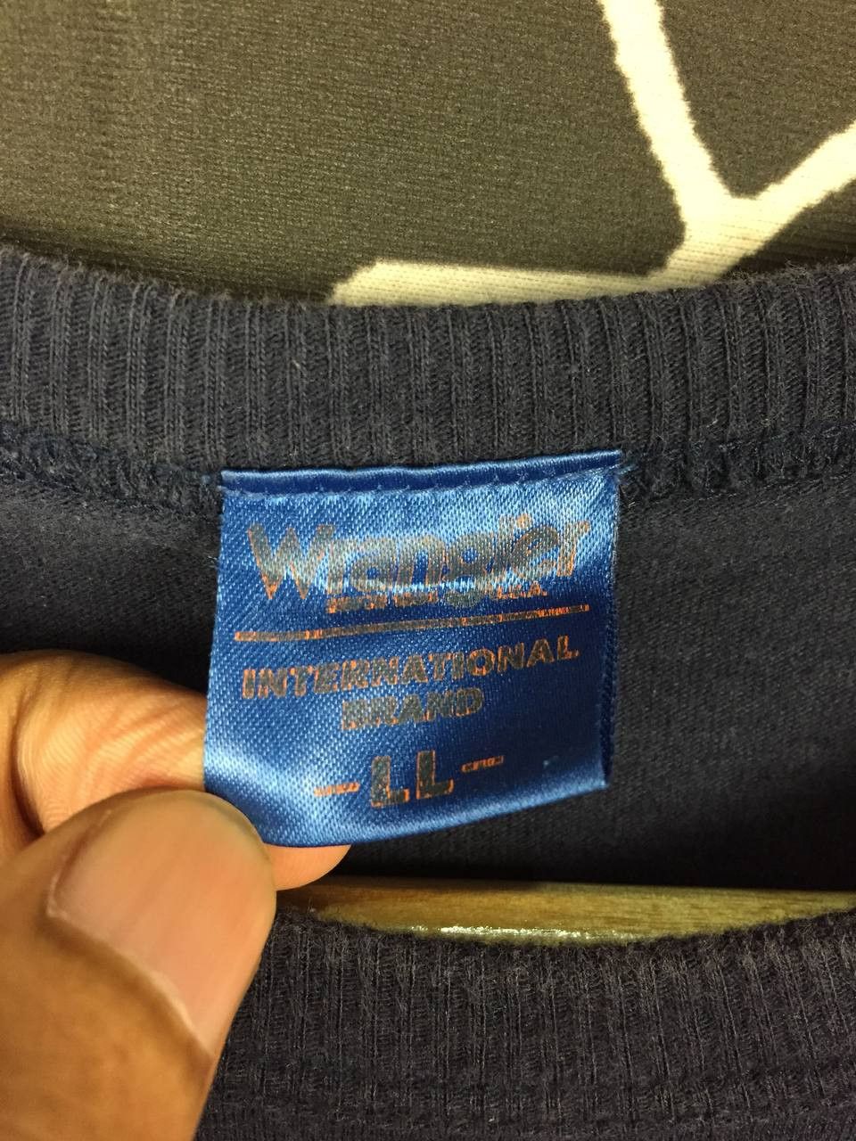 Wrangler Wrangler International Brand Bronco Embroidered Logo Tee Size US L / EU 52-54 / 3 - 8 Thumbnail