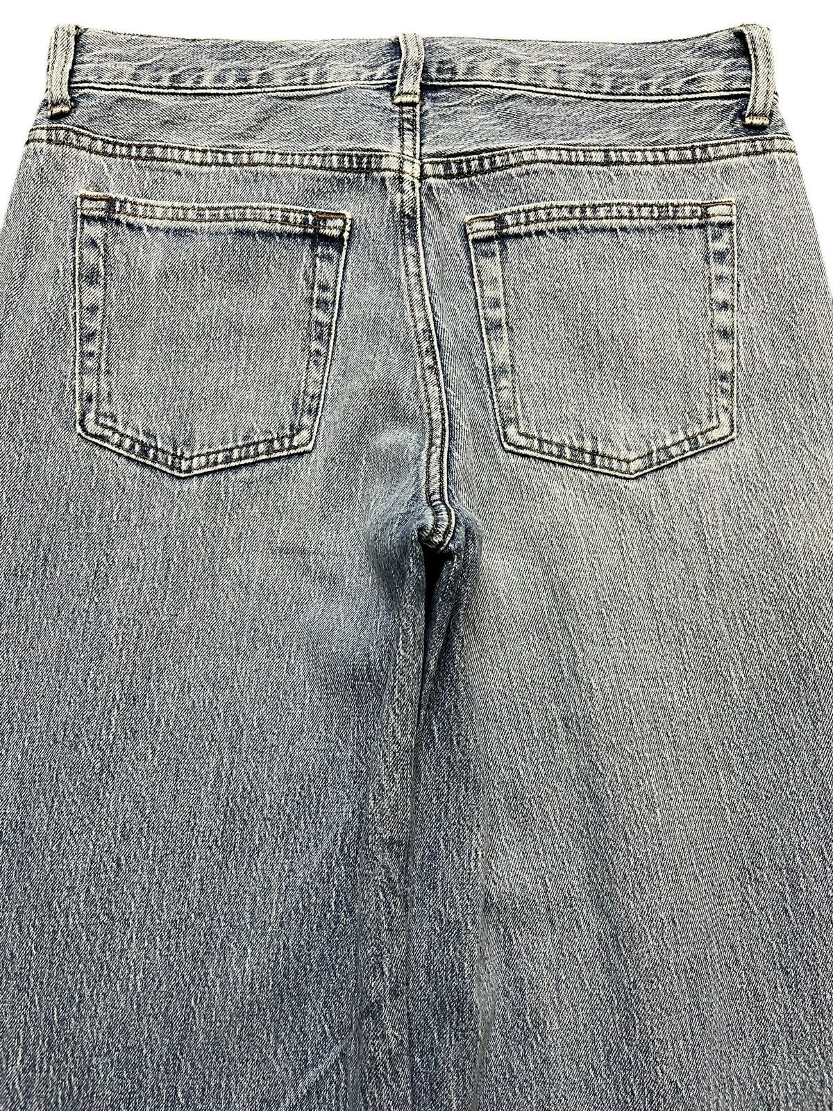 GU Vintage Gu Baggy Faded Denim Size US 30 / EU 46 - 6 Thumbnail