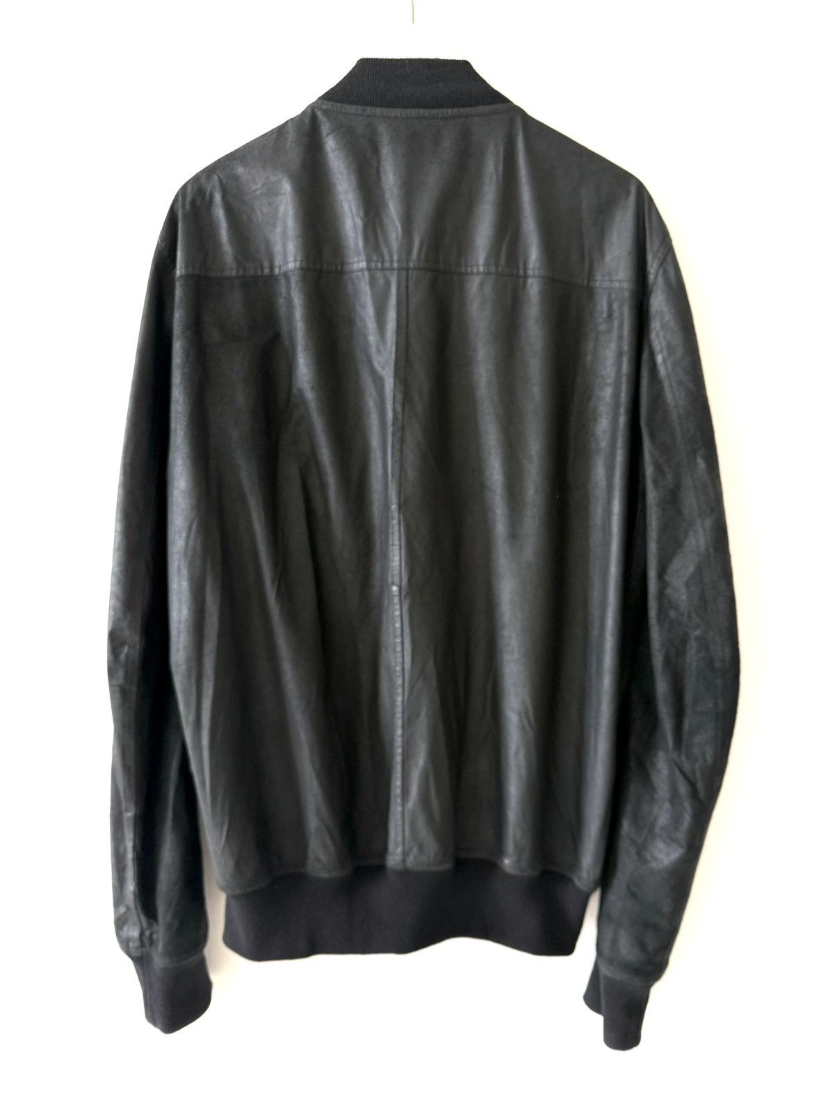 Rick Owens Rick Owens « Bomber Leather Jacket » Size US M / EU 48-50 / 2 - 10 Thumbnail