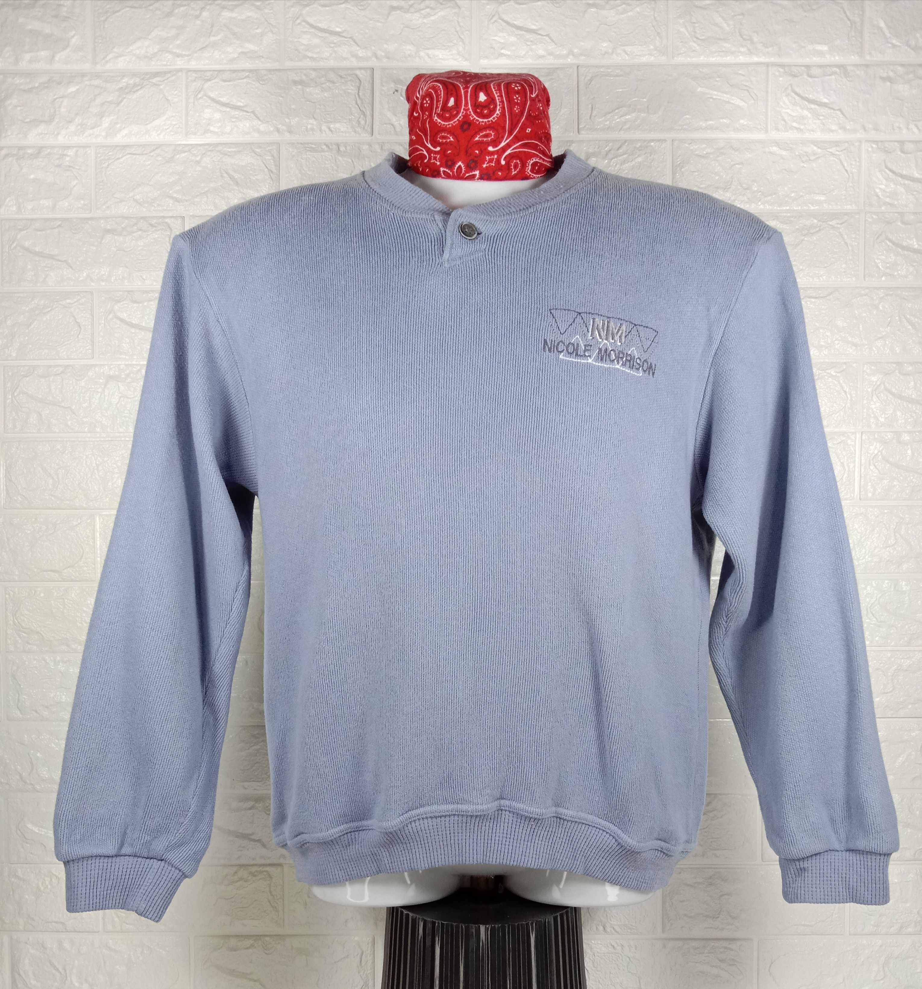 Japanese Brand Vintage Nicole Morrison Sweatshirt Size M / US 6-8 / IT 42-44 - 1 Thumbnail