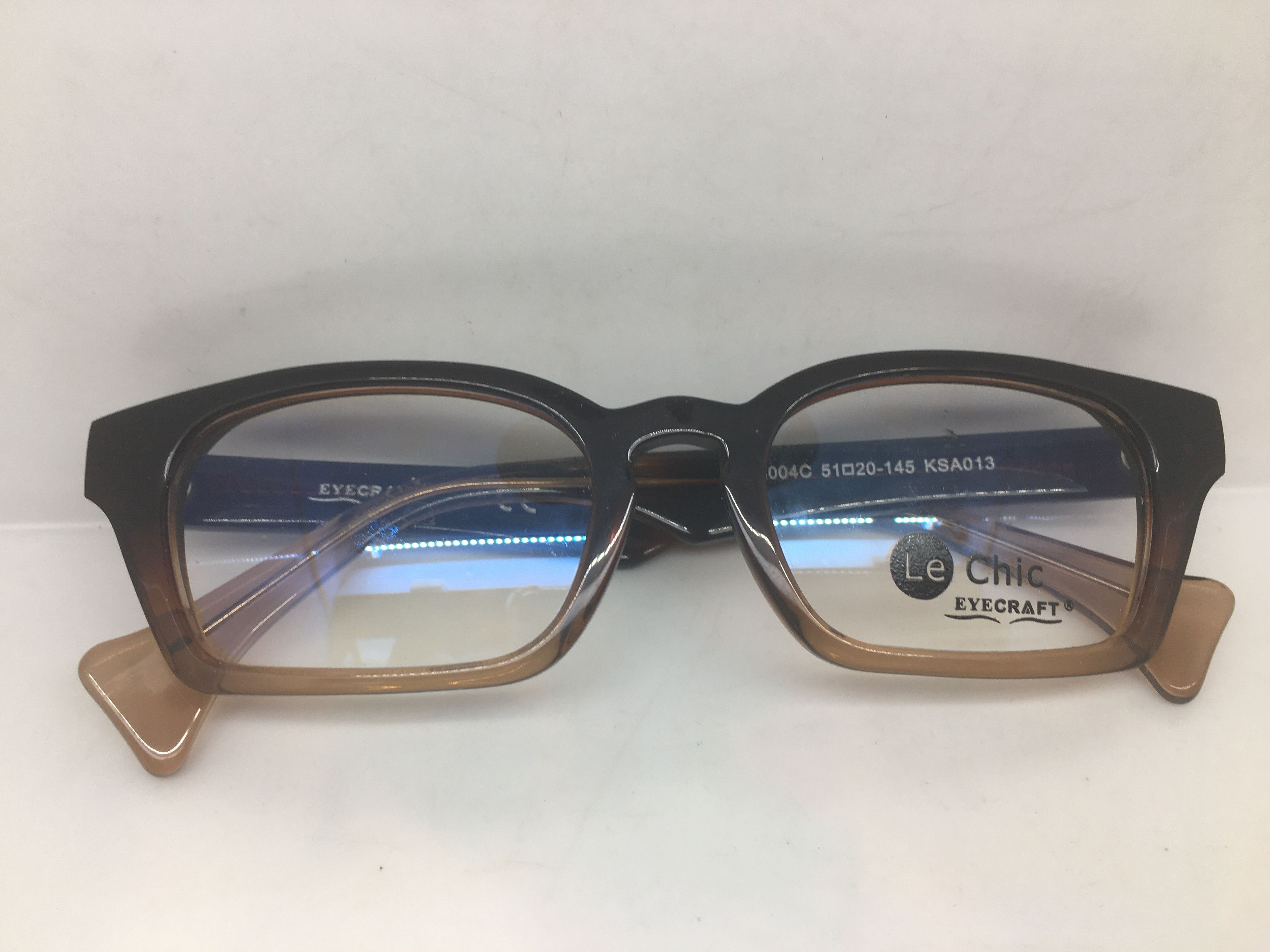 Other EYECRAFT 3004C Red Brown PREPPY Eyeglasses Frame Size ONE SIZE - 6 Thumbnail