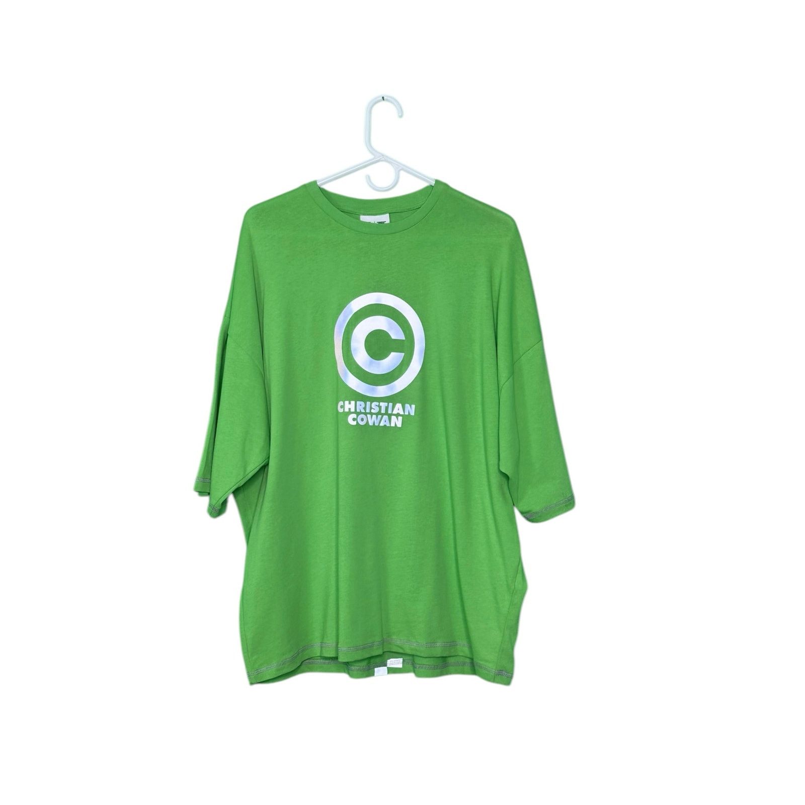 CHRISTIAN COWAN ASOS Christian Cowan green short sleeves tee size Medium Size US M / EU 48-50 / 2 - 9 Thumbnail