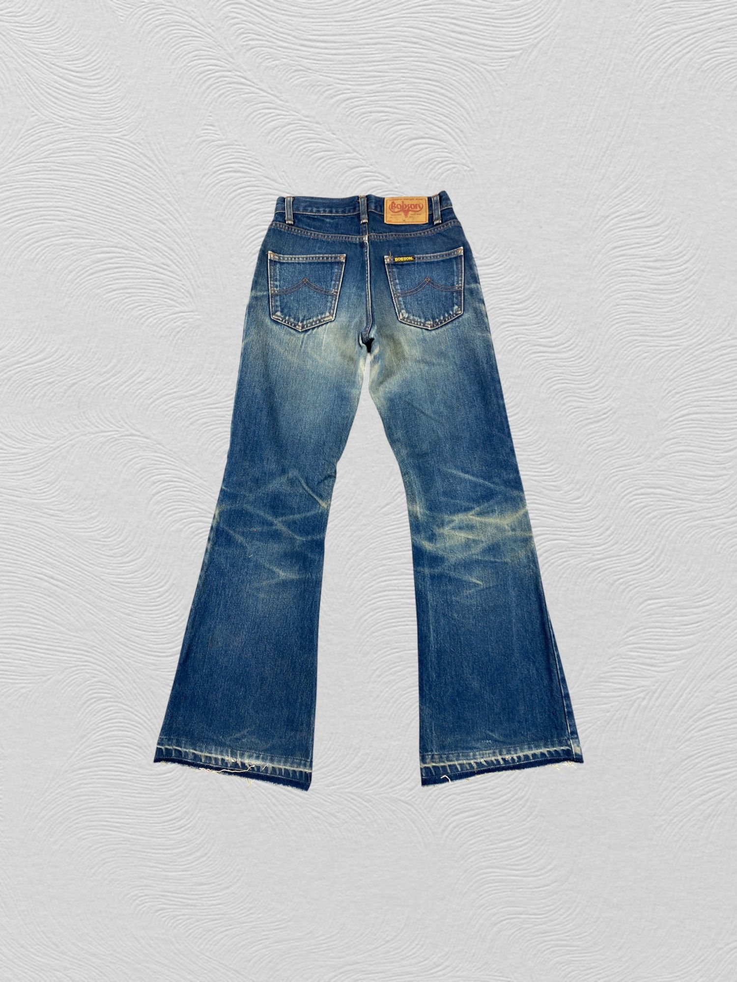 Hysteric Glamour Flare Jeans Bobson Faded Blue Denim 26x29- JN3740 Size US 26 / EU 42 - 2 Thumbnail