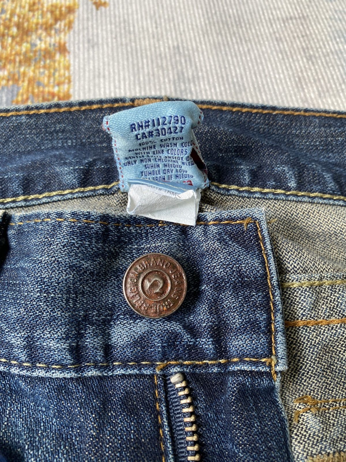 Tornado Mart × True Religion True Religion Billy Revolution 1st Edition Flare Denim Size US 34 / EU 50 - 18 Thumbnail