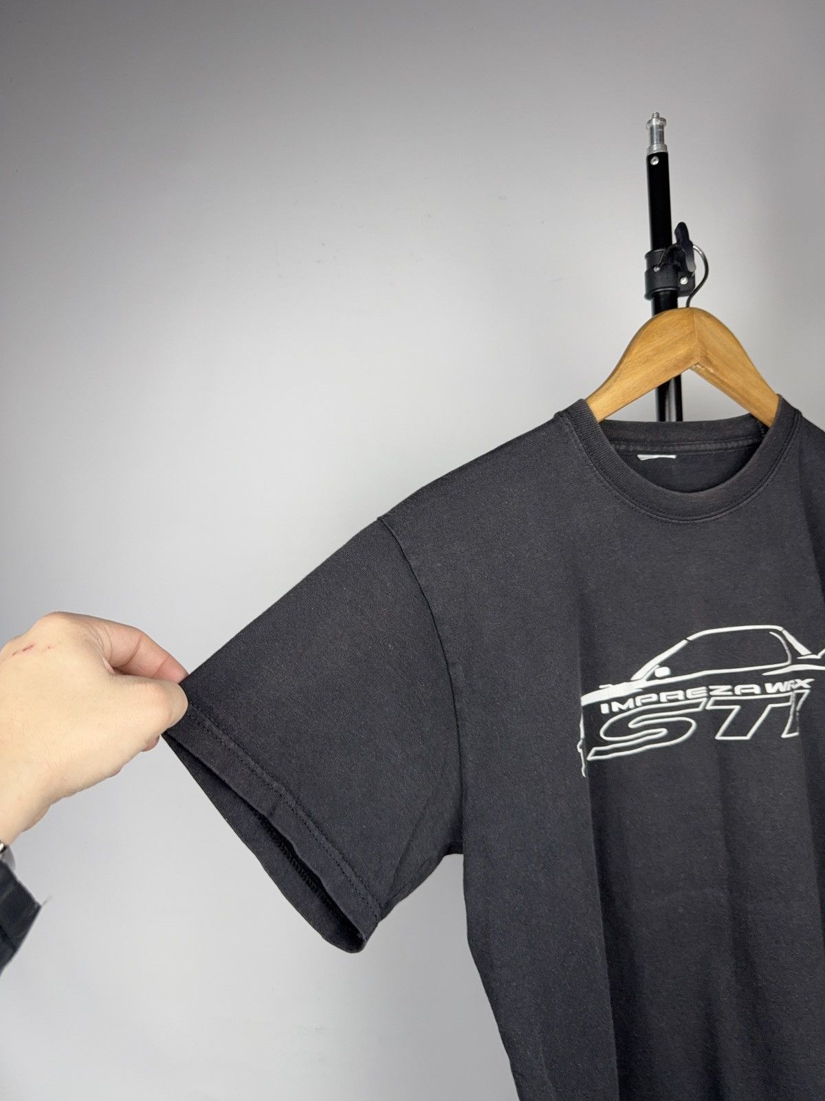 Vintage 00s Subaru Impreza WRX STI JDM Graphic Faded Racing T-Shirt Size US M / EU 48-50 / 2 - 7 Thumbnail