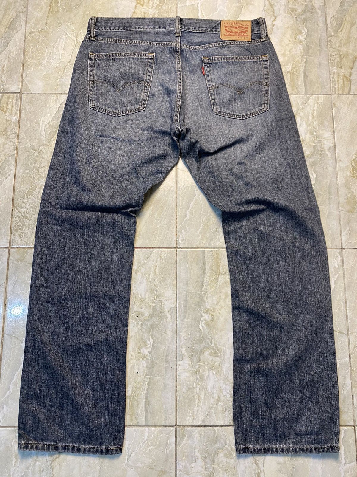 Levi's Vintage Black Levis 514 Jeans Size US 37 - 2 Thumbnail