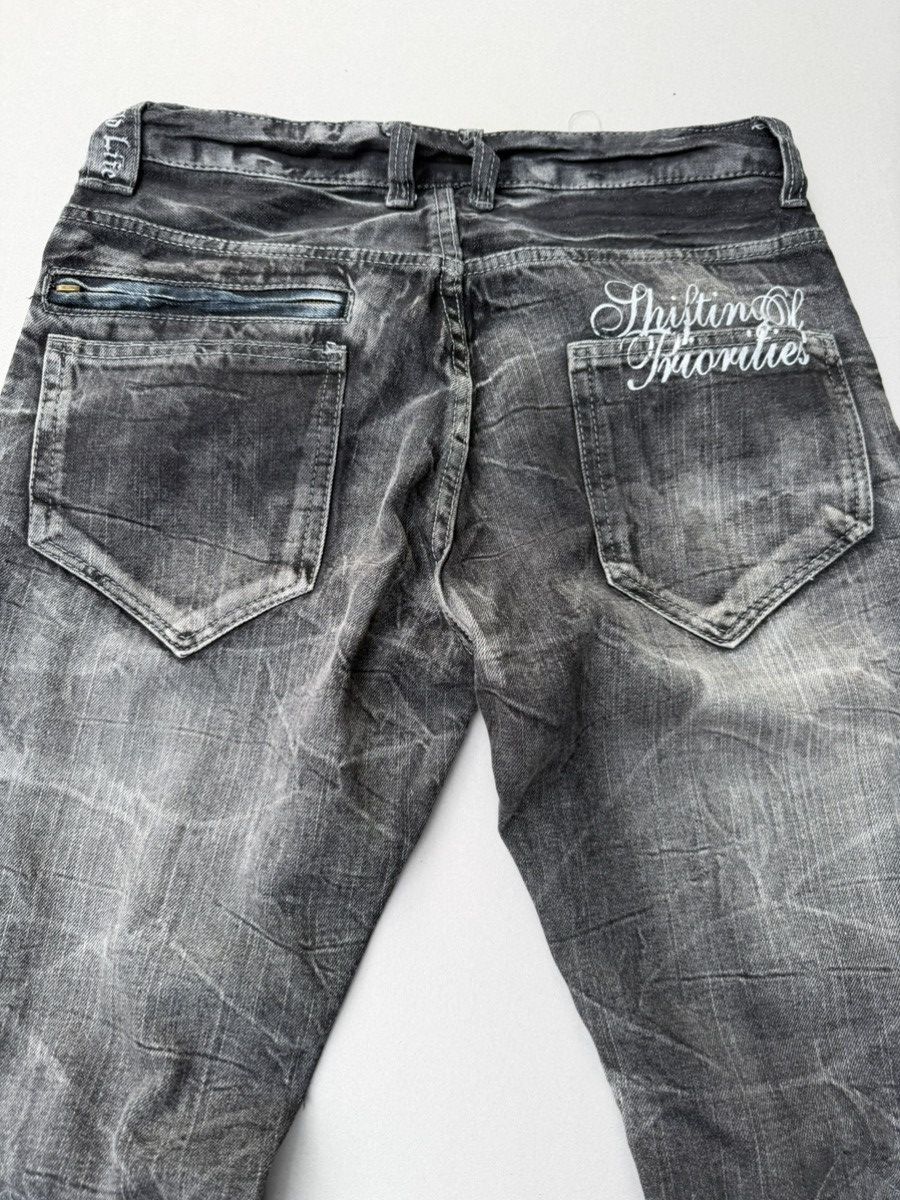 Japanese Brand Wild Life lace up flare jeans Size US 30 / EU 46 - 5 Thumbnail