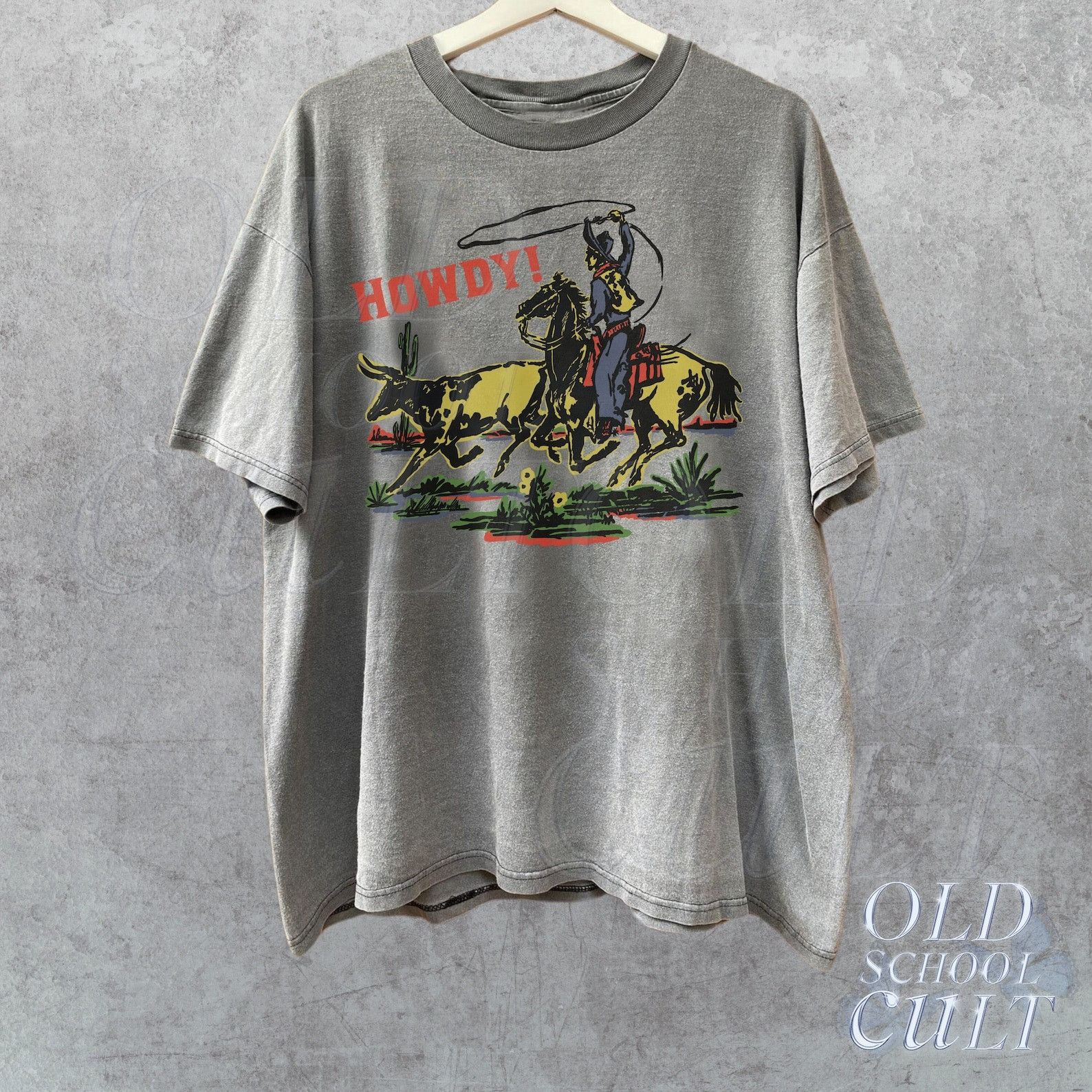 The Unbranded Brand Vintage Cowboys 90s T-Shirt Size US M / EU 48-50 / 2 - 1 Thumbnail