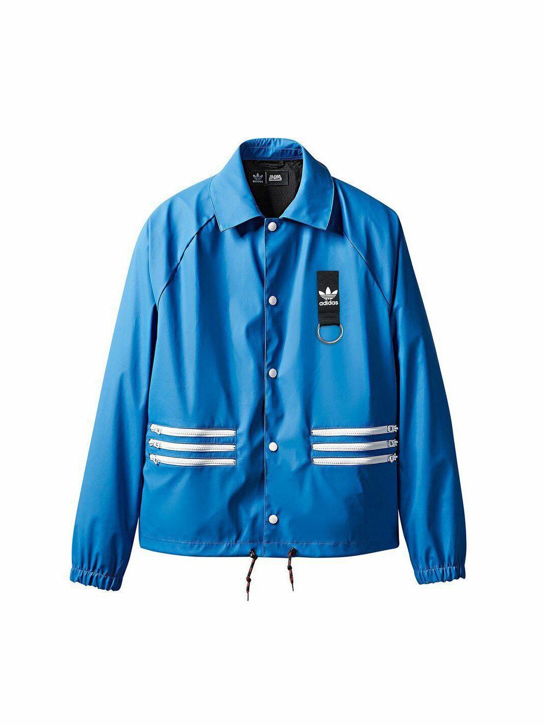 Adidas OLIVIA OBLANC x KENDALL JENNER FW18 TRENCH COAT BLUE Size S / US 4 / IT 40 - 3 Thumbnail