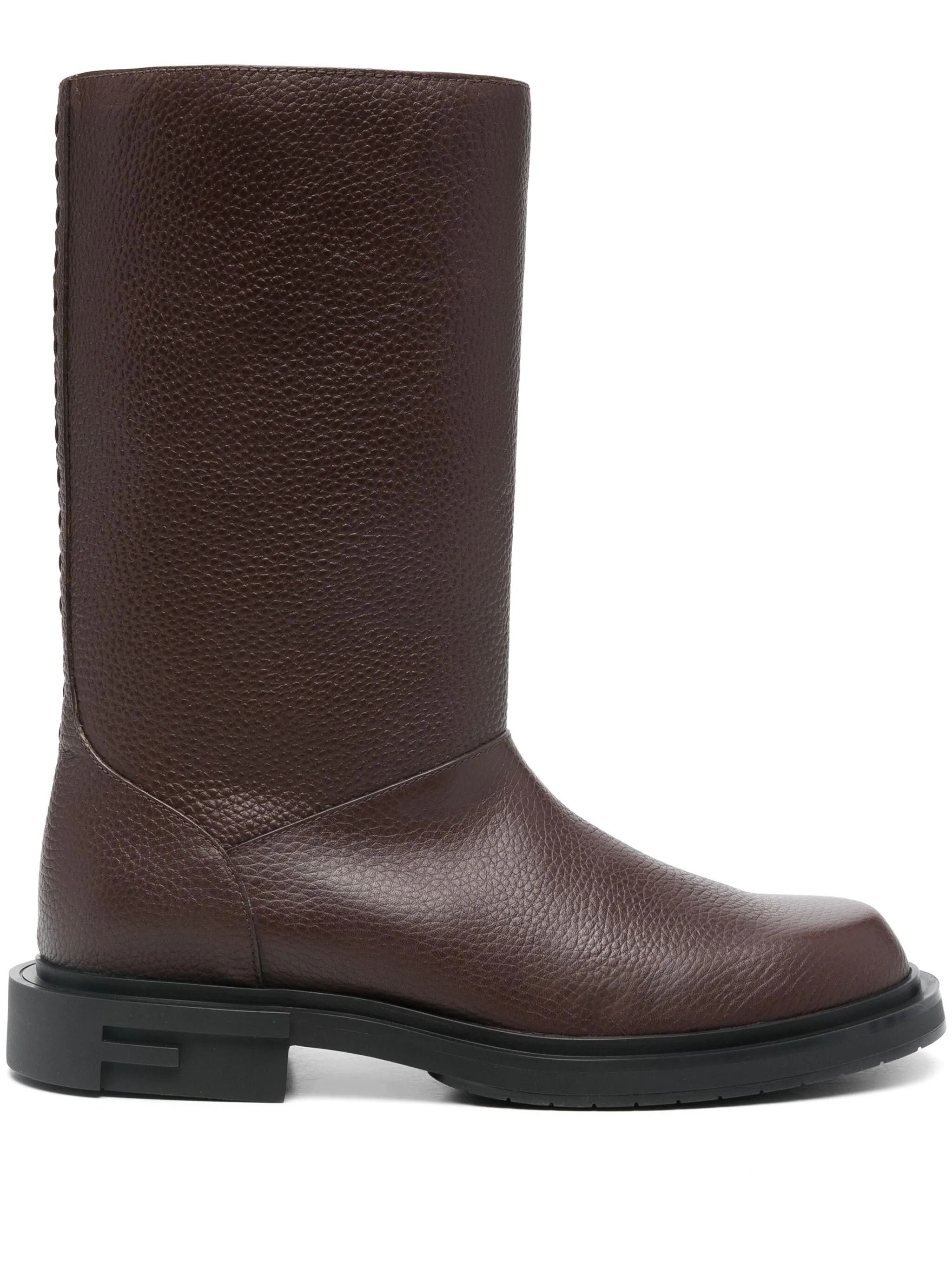Fendi o1s1wg111025 Frame Boots in Brown Size US 9 / EU 42 - 1 Thumbnail
