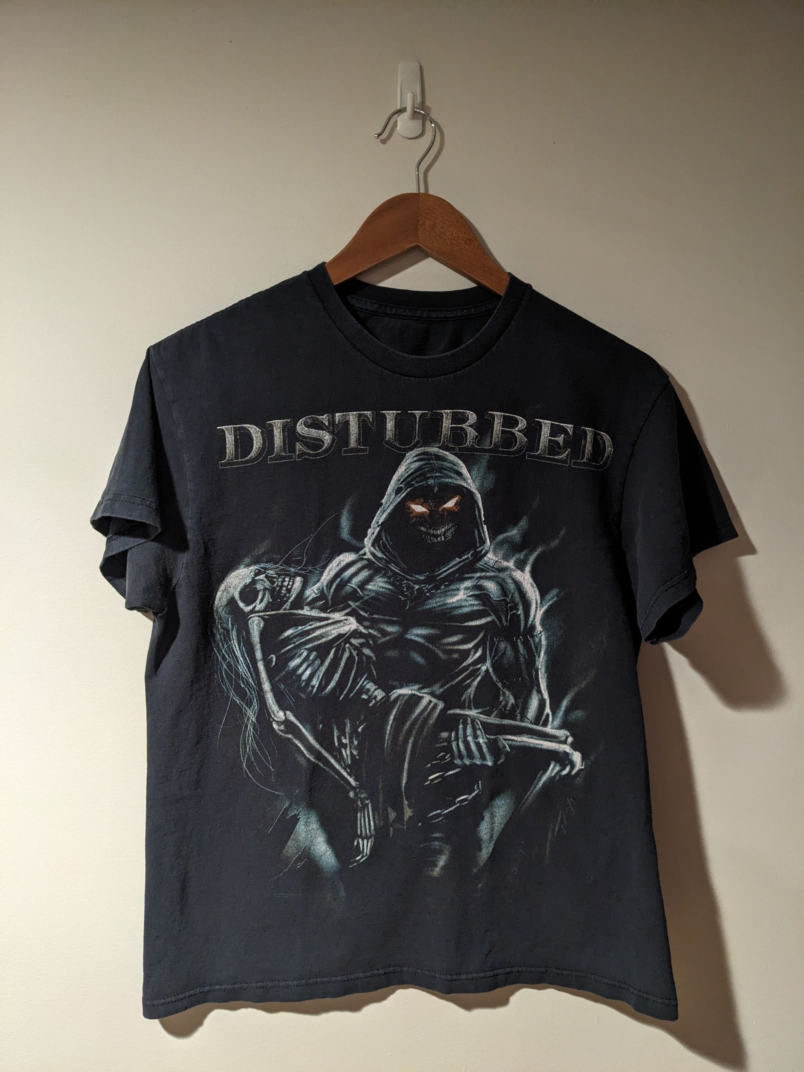 Band Tees × Vintage Vintage 2013 Disturbed Band Music Tour Black Medium T-Shirt Size US M / EU 48-50 / 2 - 1 Thumbnail